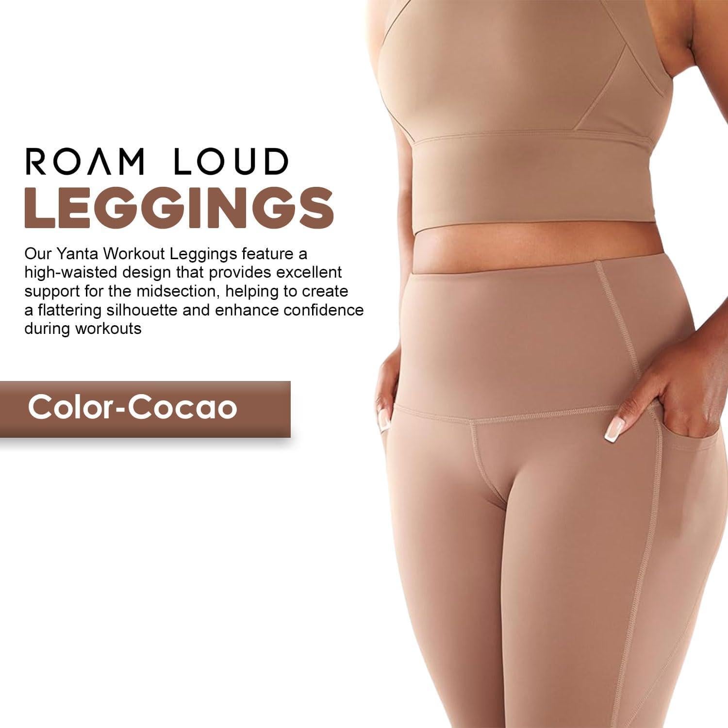 Leggings de Entrenamiento Yanta Roam Loud Cintura Alta Mujer