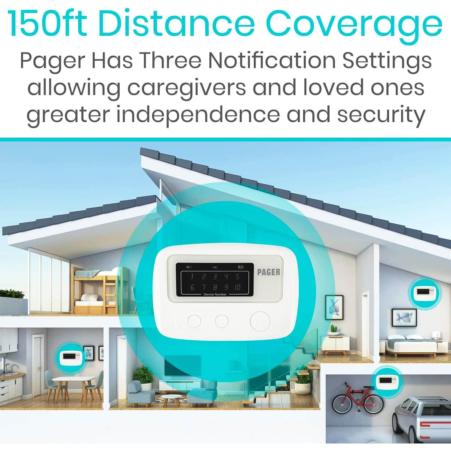 Pagador de Alerta Inalámbrico Vive Health - 150 pies