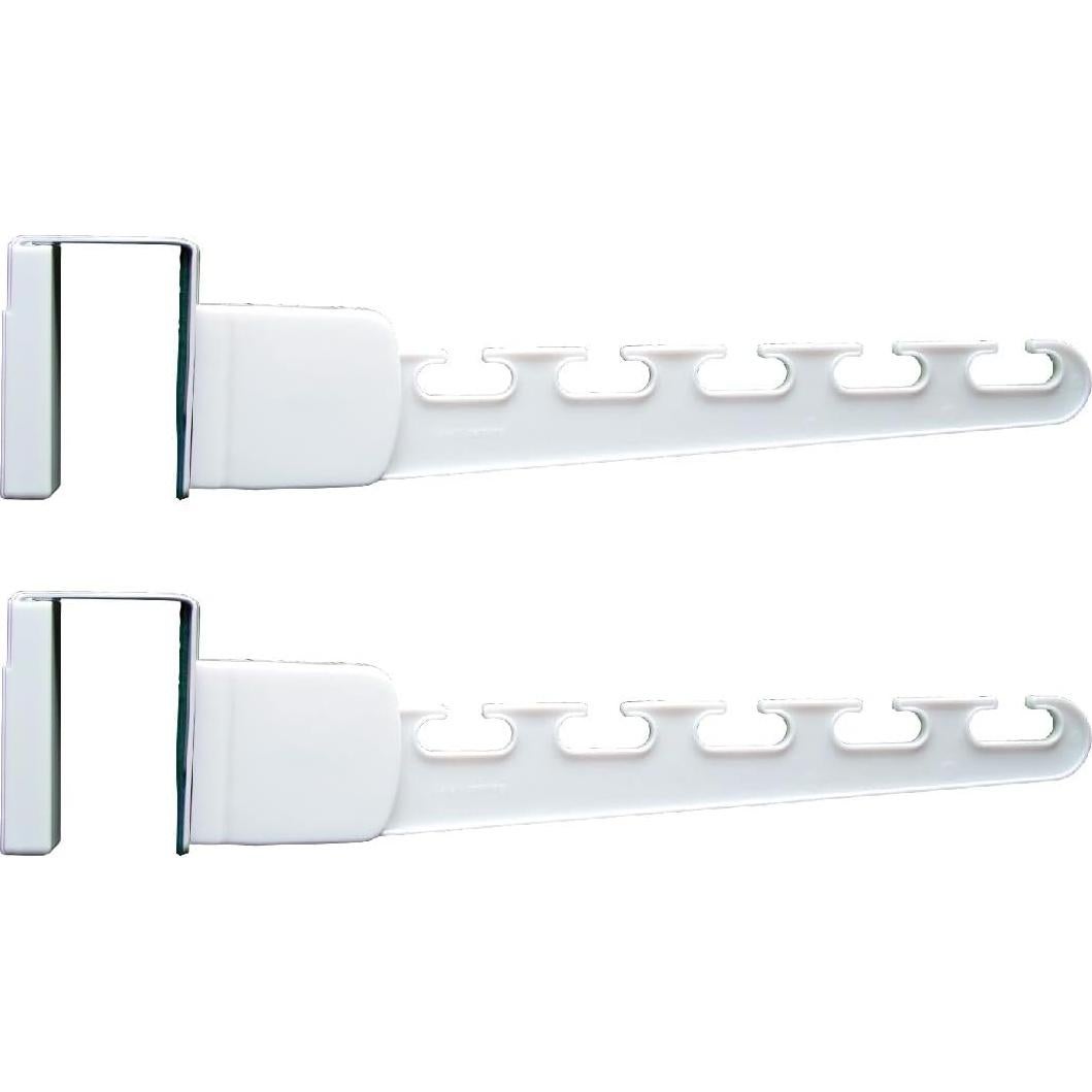 Organizador de Perchas sobre la Puerta Wonder Hanger 2-Pack Blanco