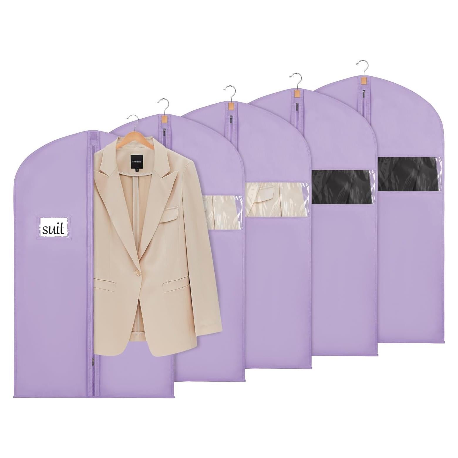 Funda para Trajes KEEGH 101.6 cm (Juego de 5) Púrpura