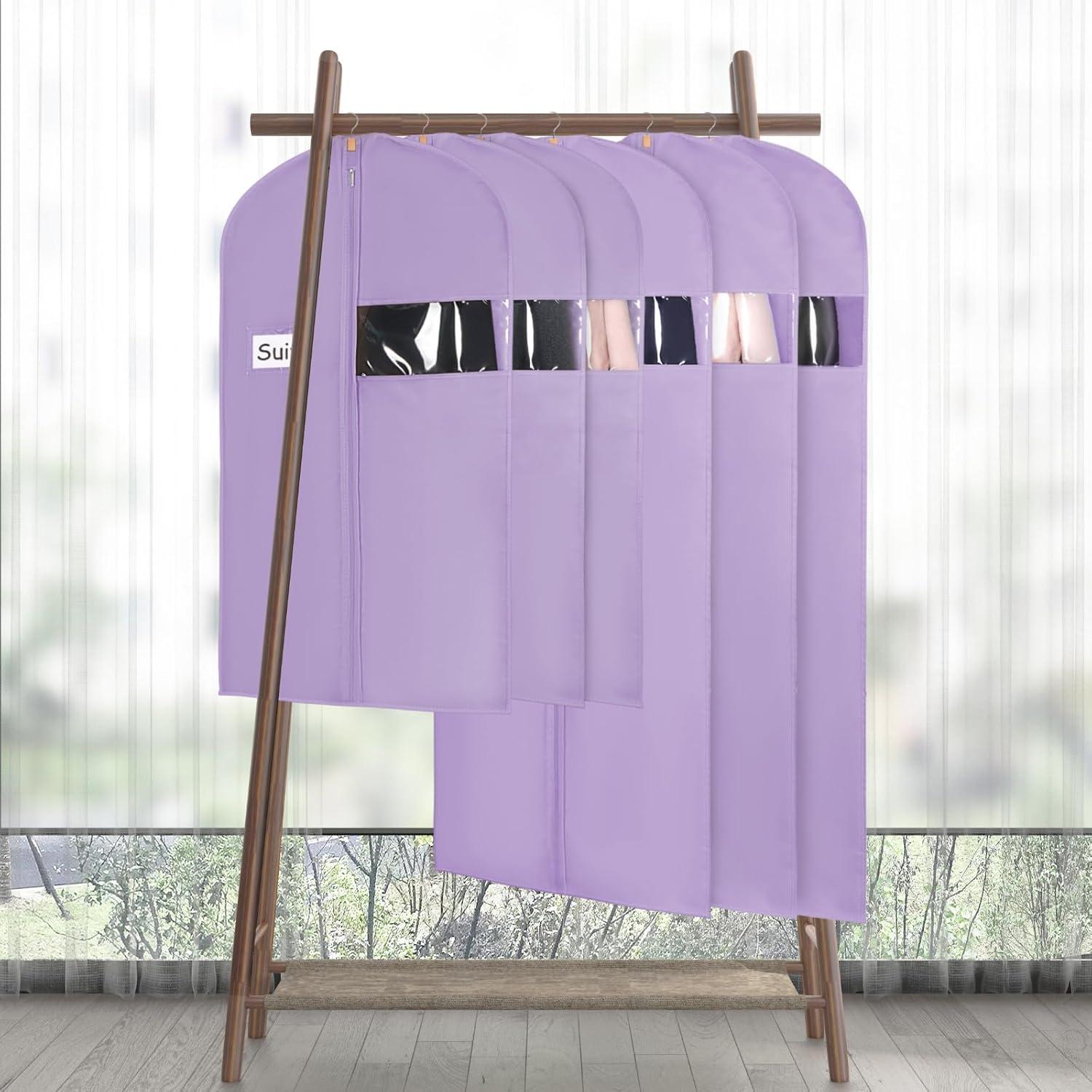 Funda para Trajes KEEGH 101.6 cm (Juego de 5) Púrpura