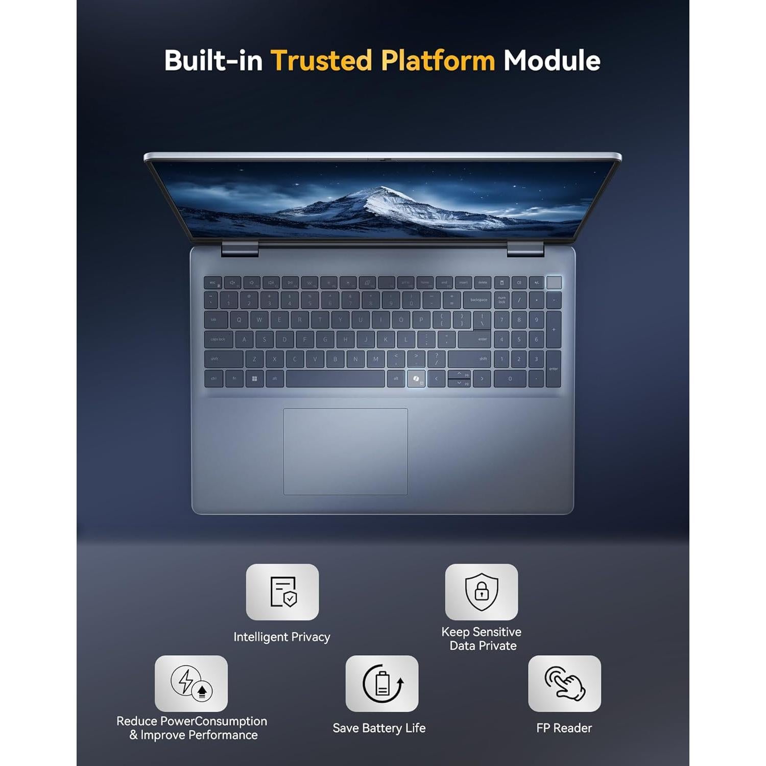 Laptop Dell Inspiron 16" Táctil AMD Ryzen 7 64GB 2TB SSD