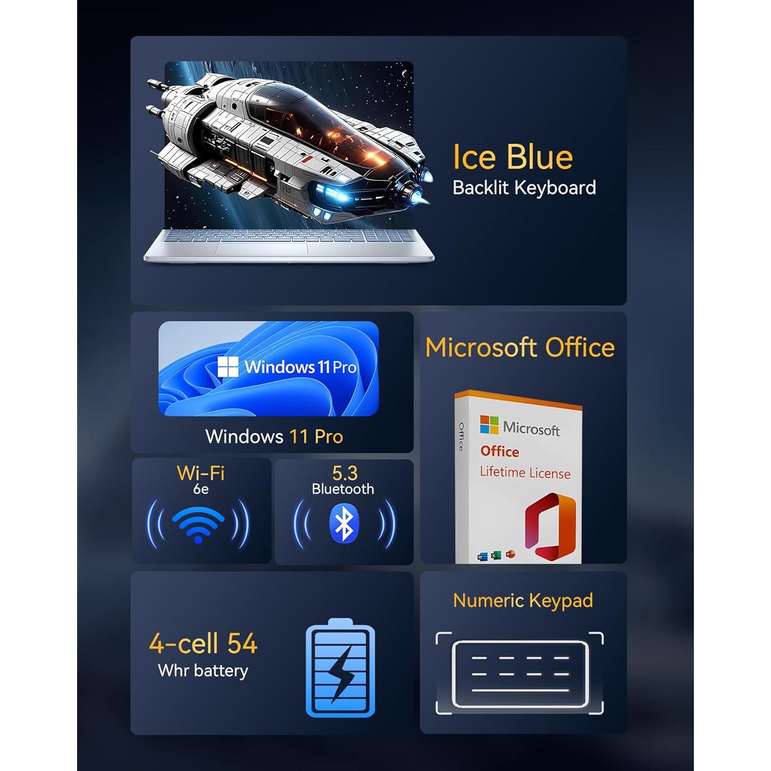 Laptop Dell Inspiron 16" Táctil AMD Ryzen 7 64GB 2TB SSD