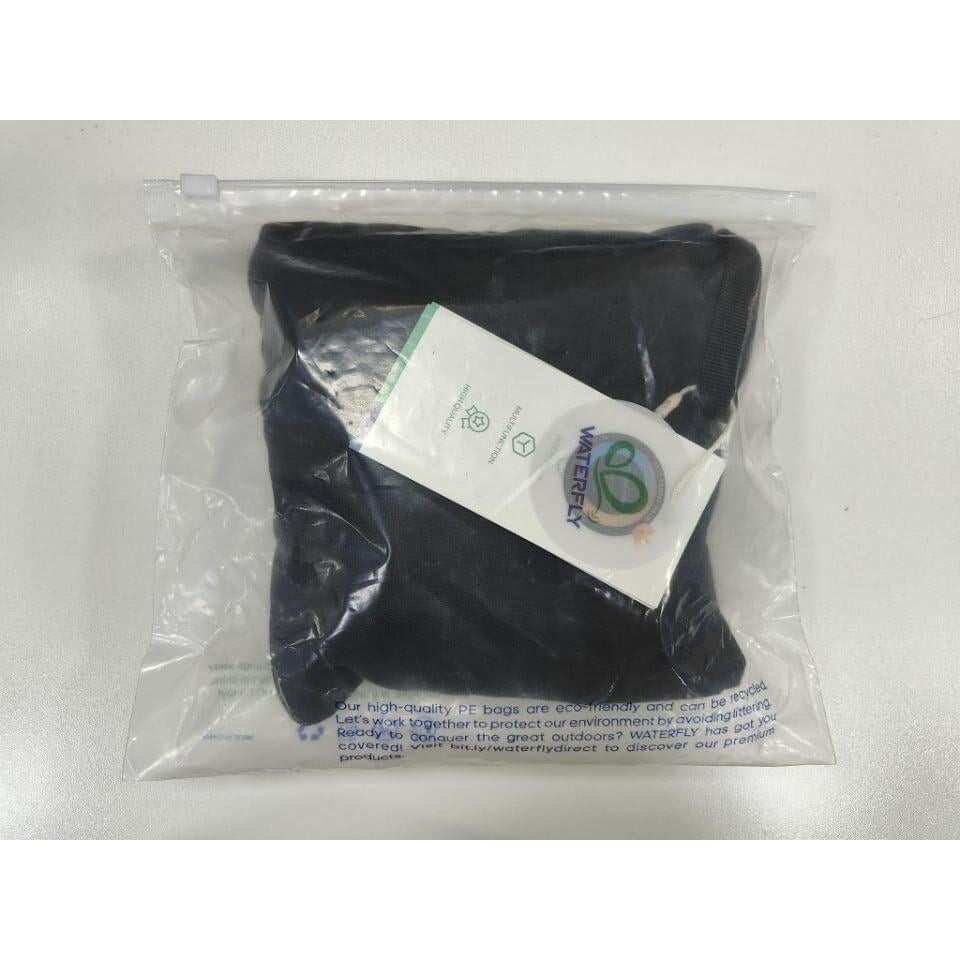 Mochila de Senderismo Plegable WATERFLY 15L Negra