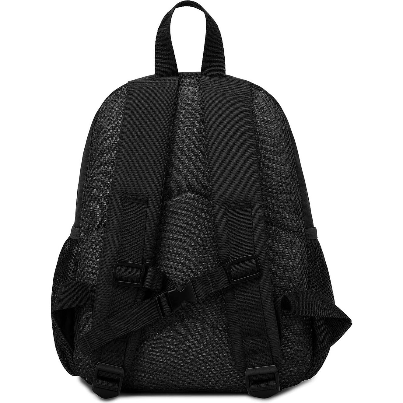 Mochila Infantil Octsky 30.5x25.4 cm, Correa Pecho, Marrón Negro