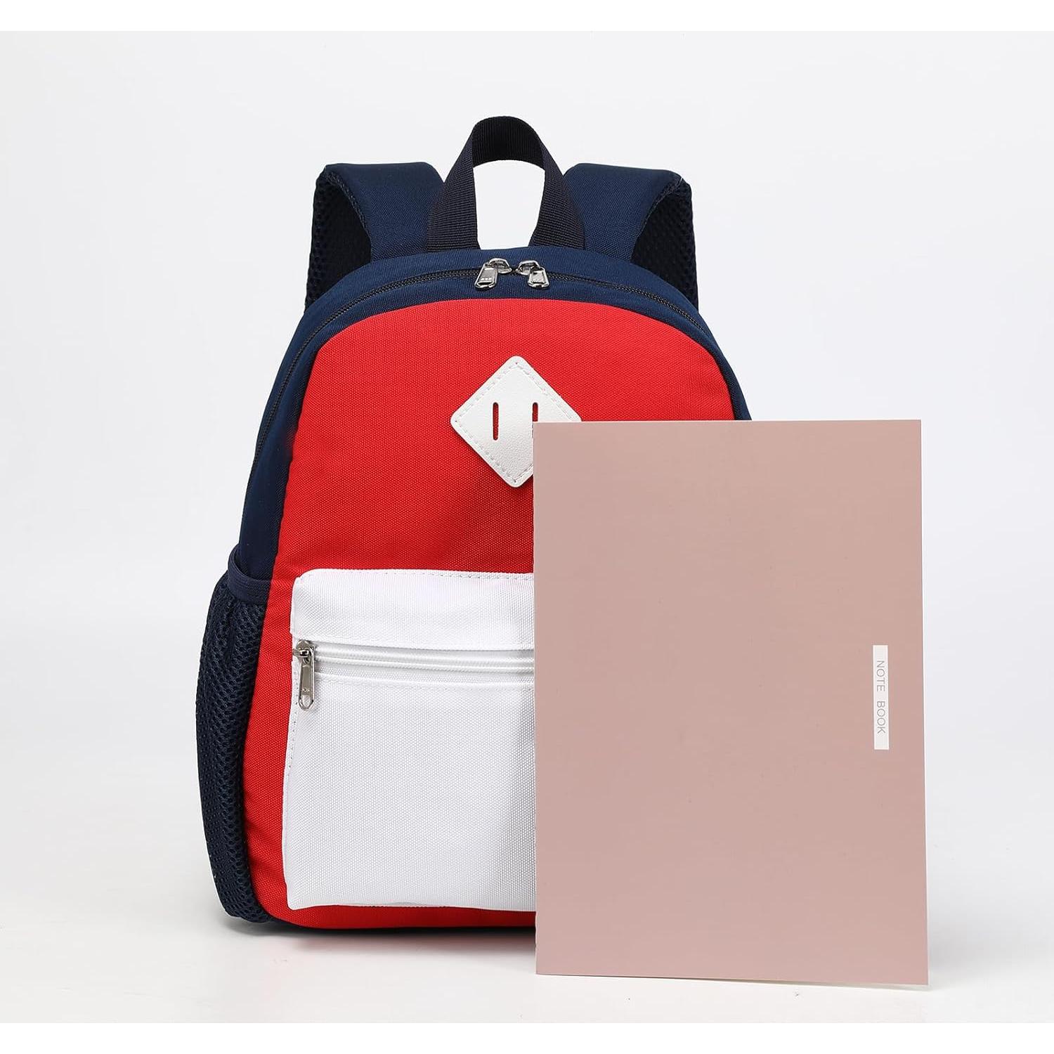 Mochila Infantil Octsky 30.5x25.4 cm, Correa Pecho, Marrón Negro