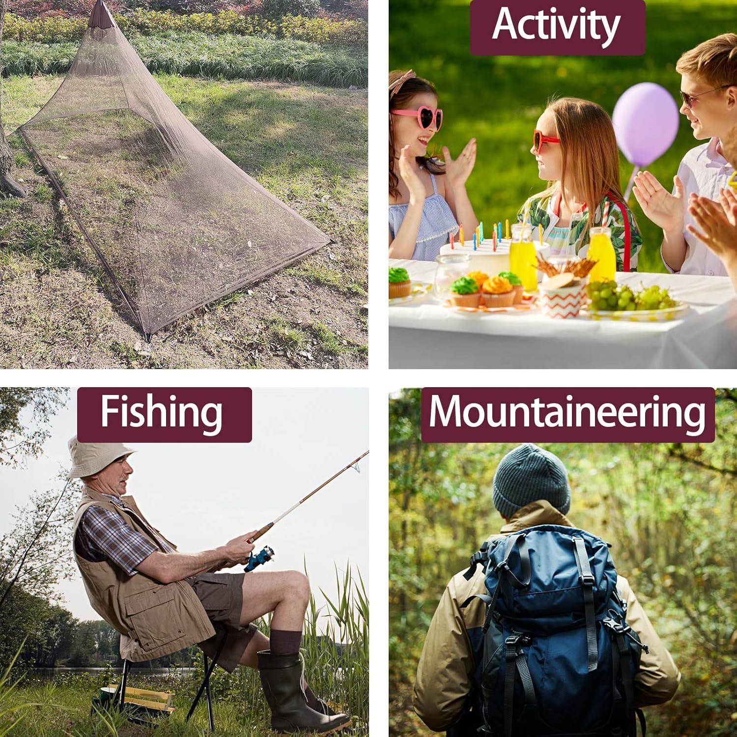 Red Antimosquitos Triangular Aventik EDSRDLUZ 220x120cm Camping