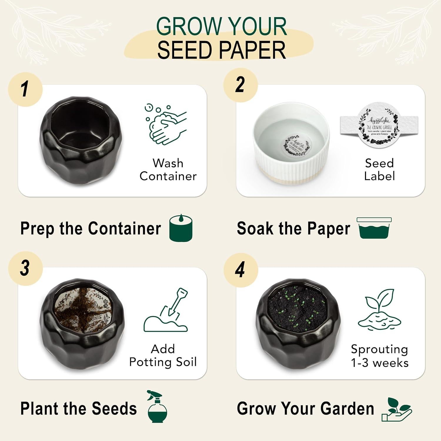 Vela Aromática de Soja Hyggelight Emma 390ml Menta y Eucalipto