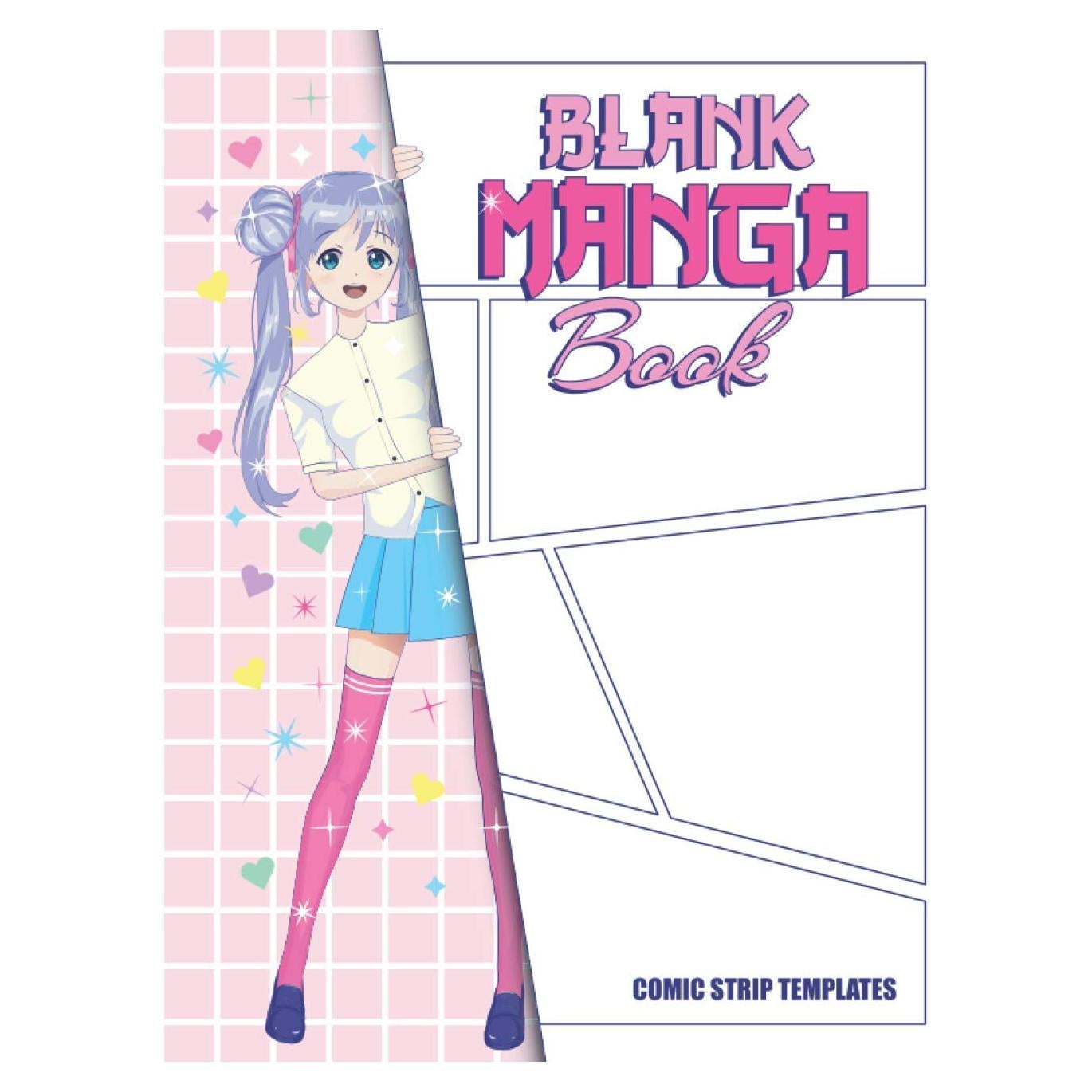 Blank Manga Book: Manga Storyboard Sketchbook | Comic Strip Templates to Draw your Own Comics | Variety of Template Layouts | Large Blank Comic ... and Stories | Gift Idea for Anime Lovers