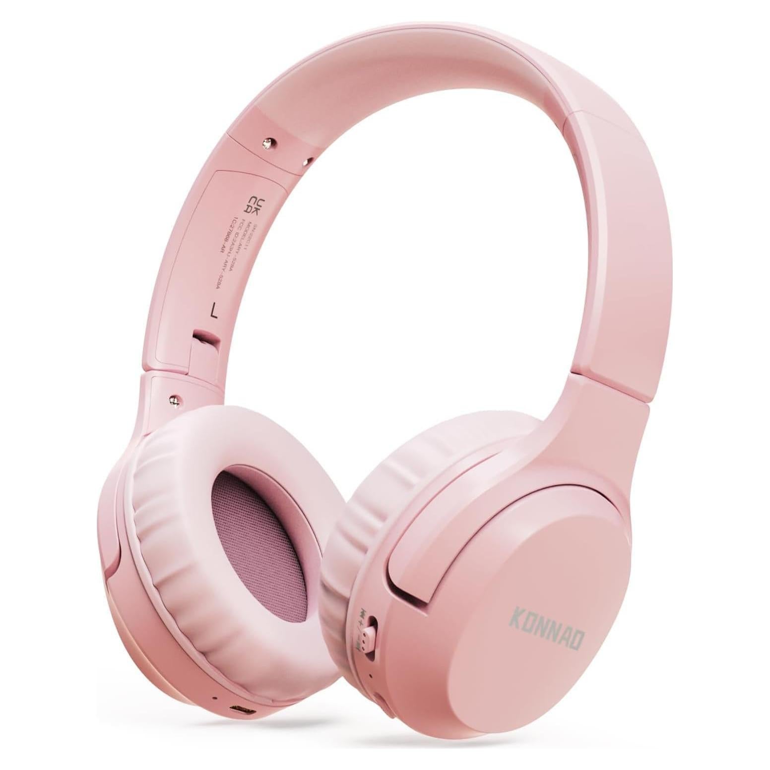 Auriculares Inalámbricos KONNAO para Niños Rosa 60H 85dB