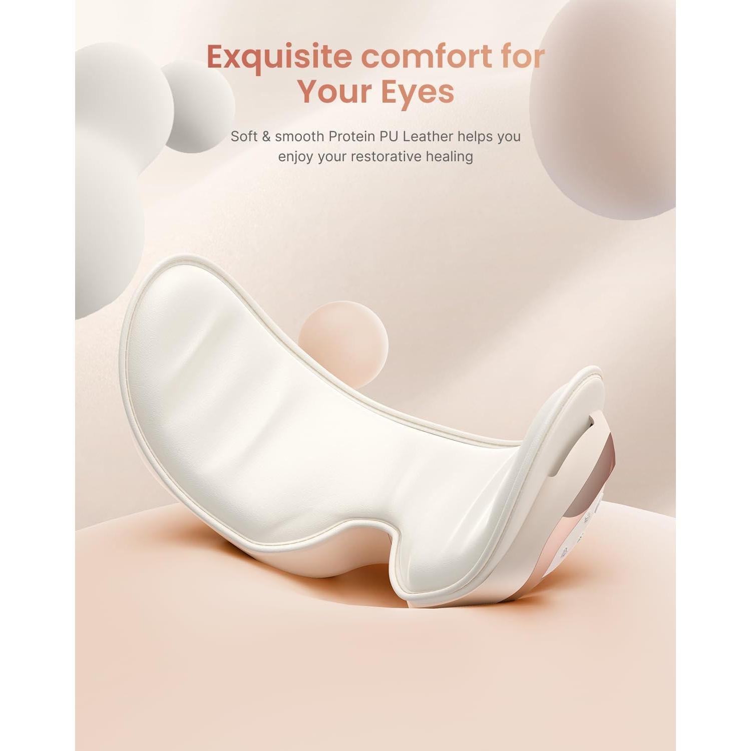 Masajeador de Ojos RENPHO Eyeris 3 Rosé con Calor y Enfriamiento