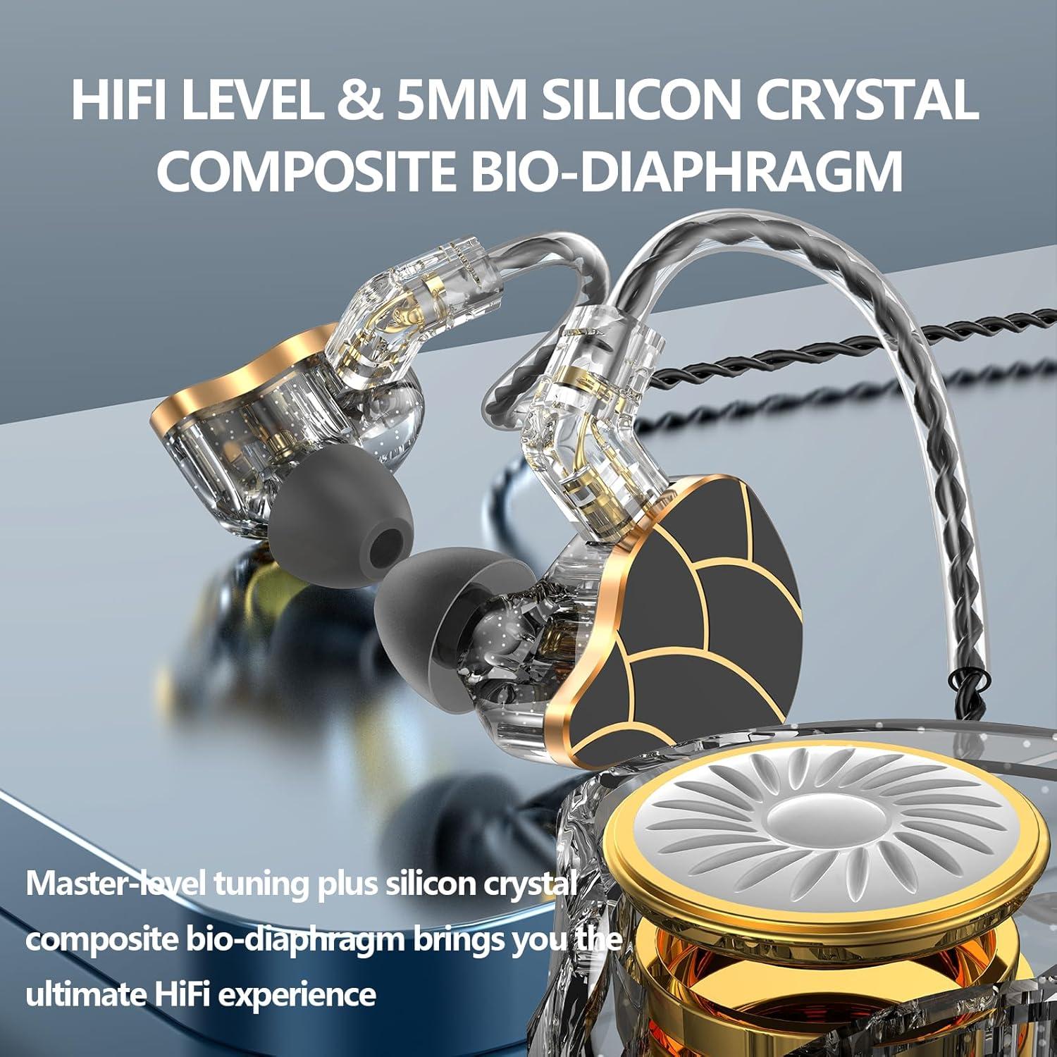 Auriculares In Ear Jooy Paii Odio H818 HiFi con Micrófono