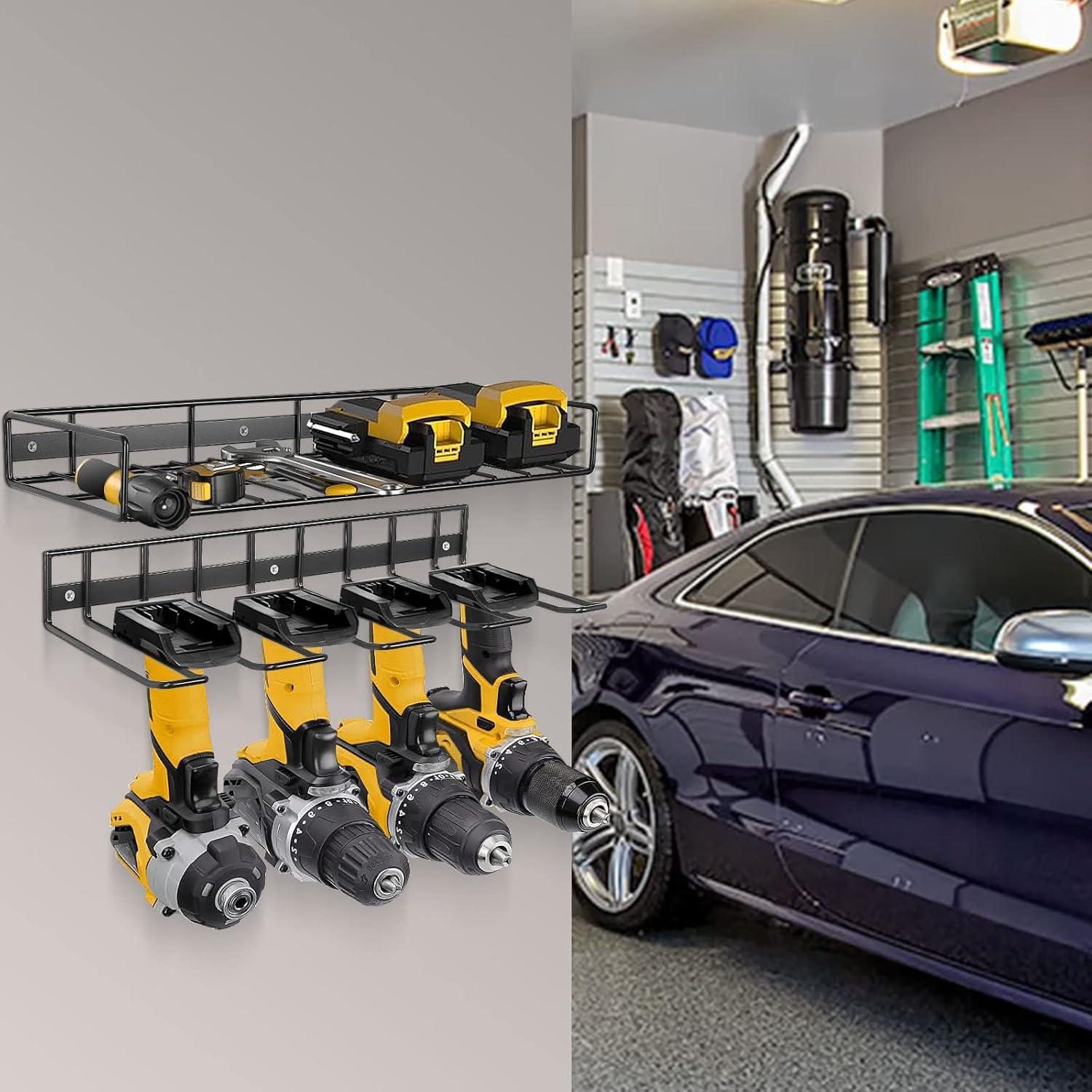 Organizador de Herramientas Eléctricas Jeasor Montado en Pared