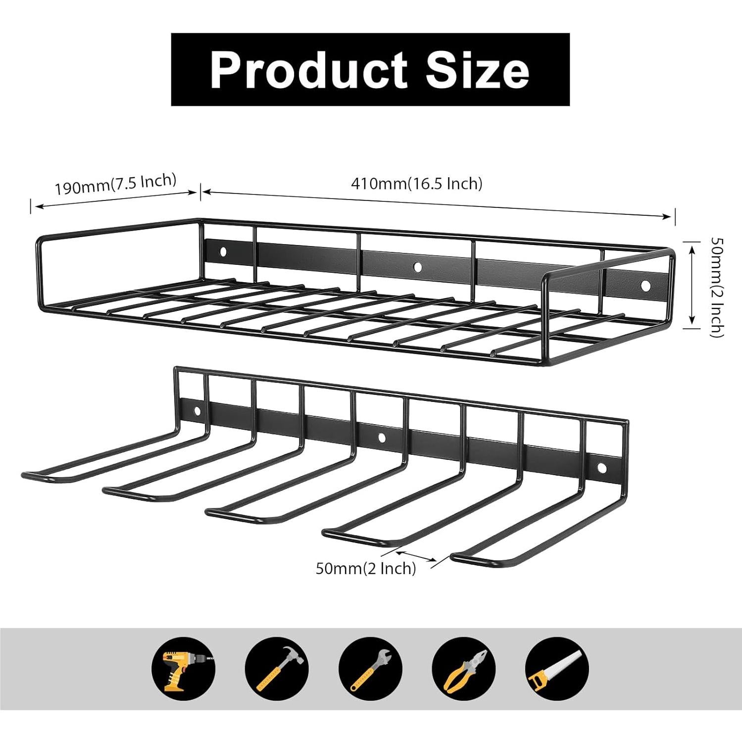 Organizador de Herramientas Eléctricas Jeasor Montado en Pared