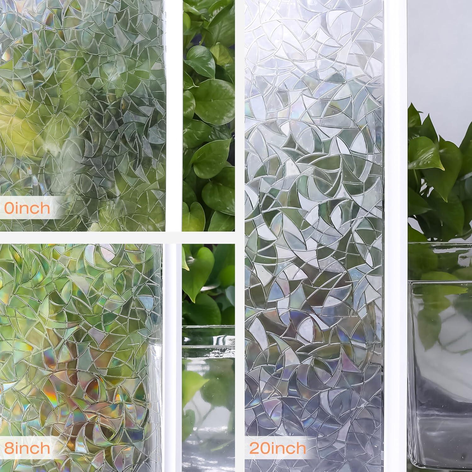 Película de Ventana Privada Divertida 3D UV 30x200 cm