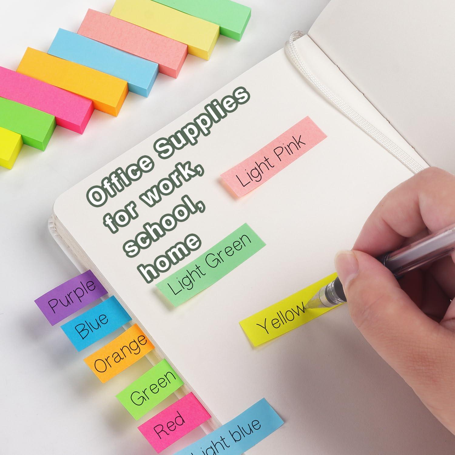 30 Almohadillas Adhesivas Lobo Oriental 1.27x4.57 cm 10 Colores