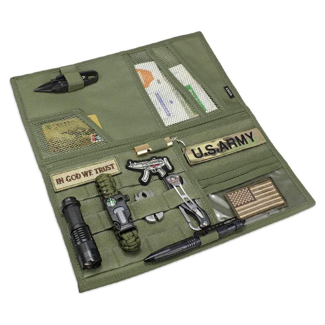 Organizador de Visera WYNEX Molle para Pickup F150 - Verde Militar