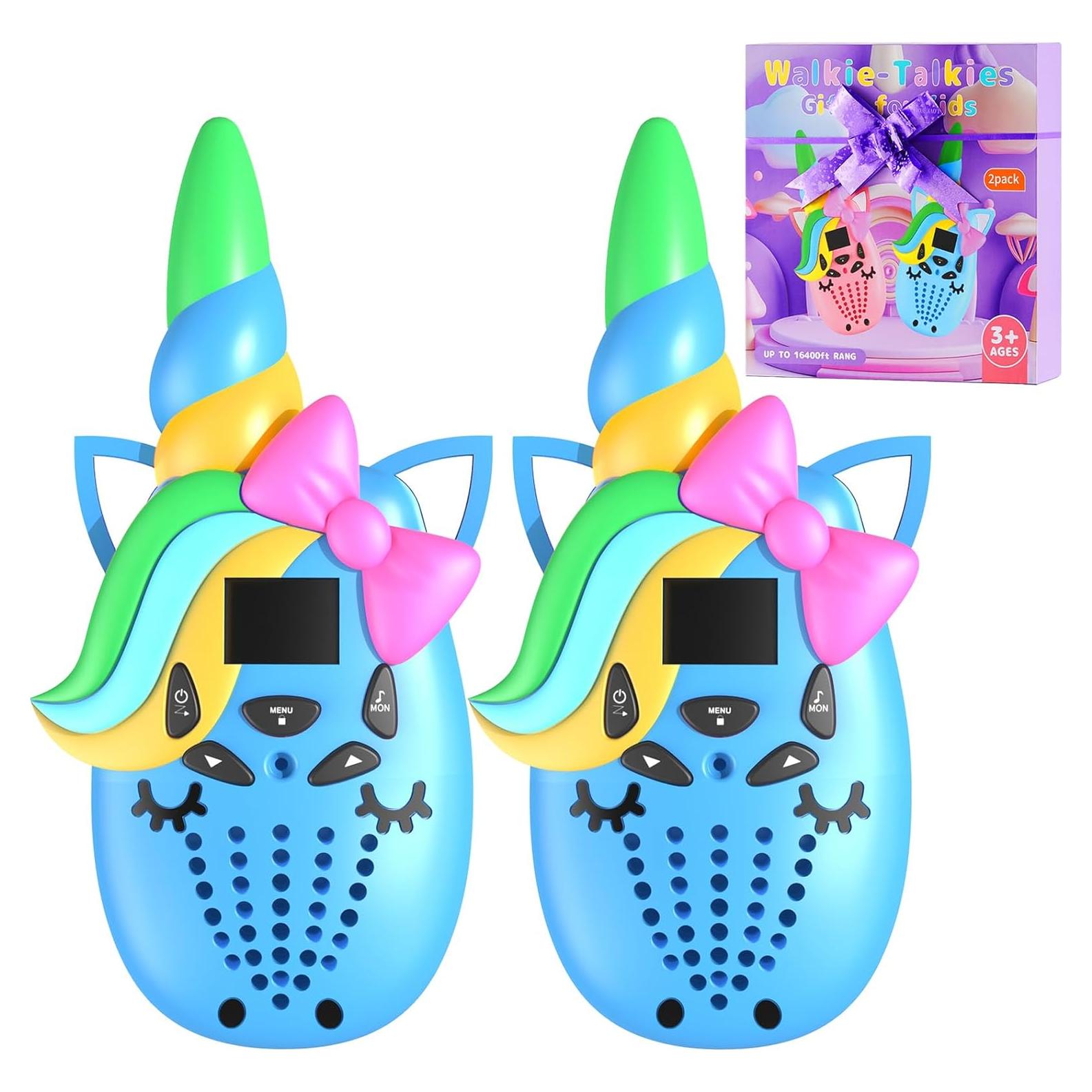 Walkie Talkies de Unicornio Insforfich para Niños 22CH