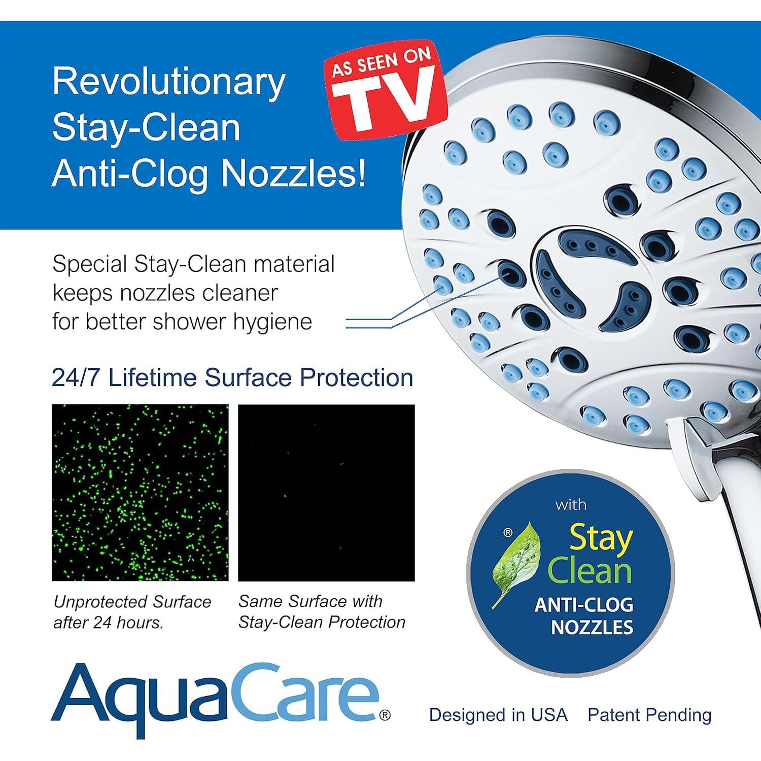 Ducha de Mano Hotel Spa AquaCare 50 Modos Alta Presión