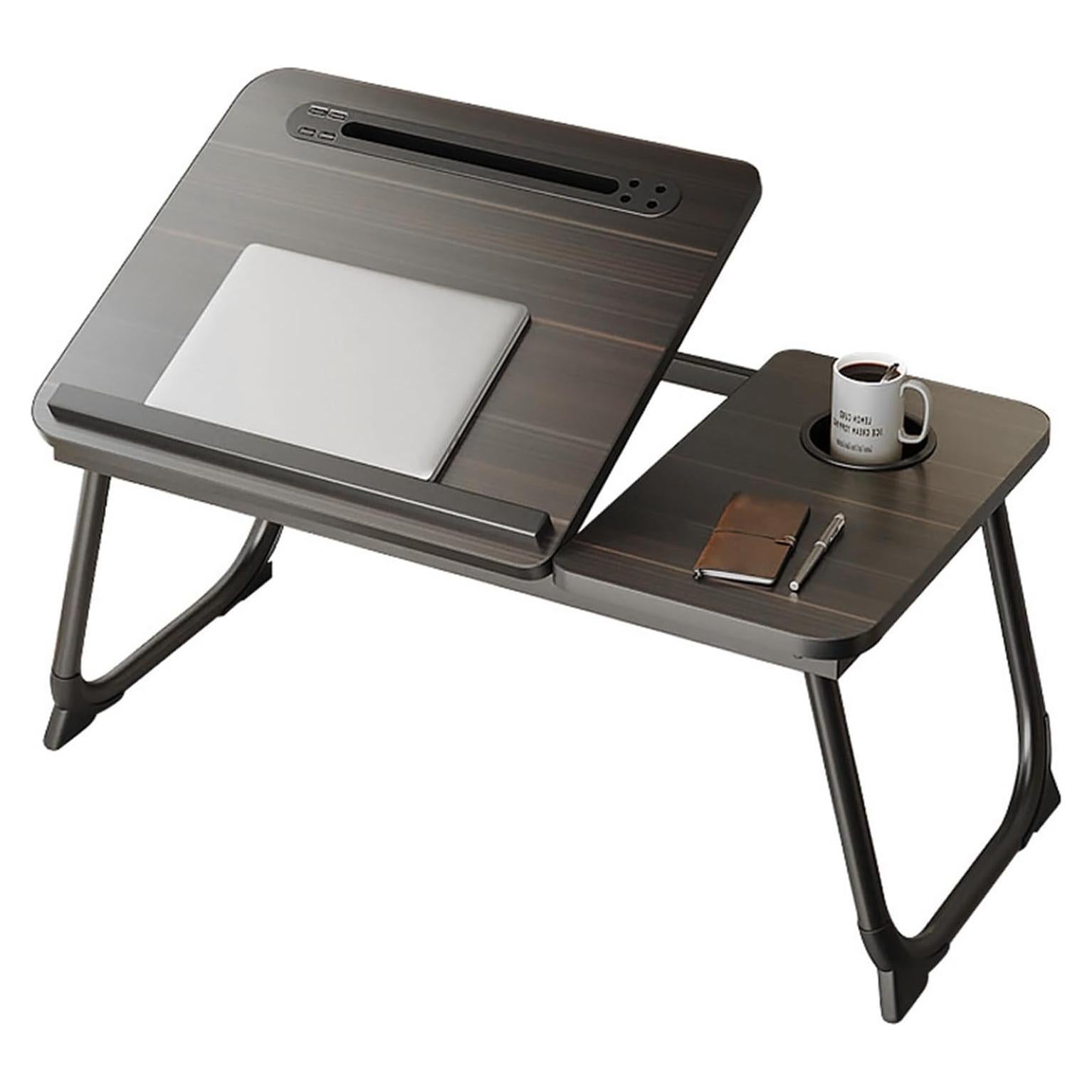 Mesa para Laptop Ajustable SIDIANBAN con Puerto USB y Soporte Taza