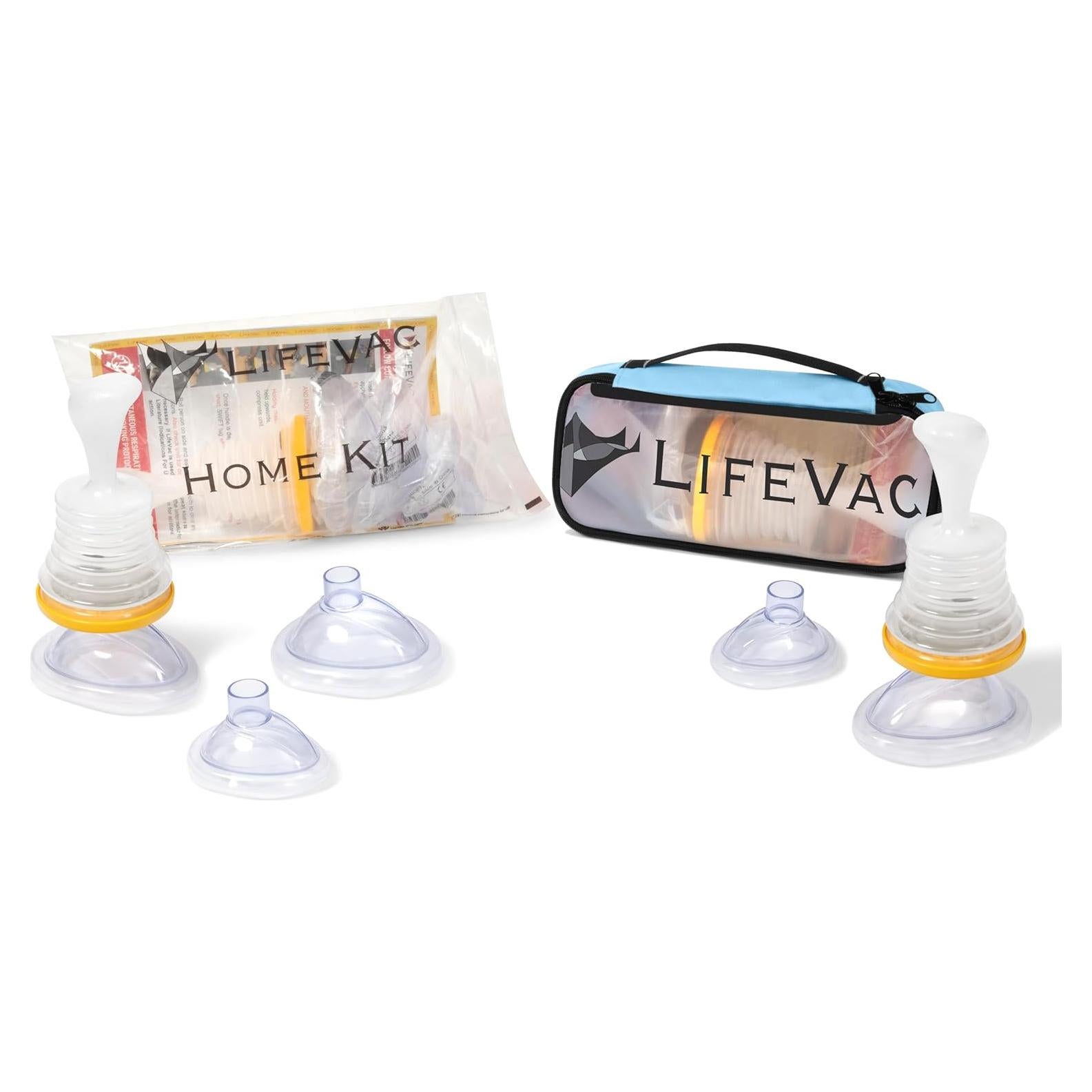 Kit de Rescate LifeVac Azul - Dispositivo de Succión Portátil