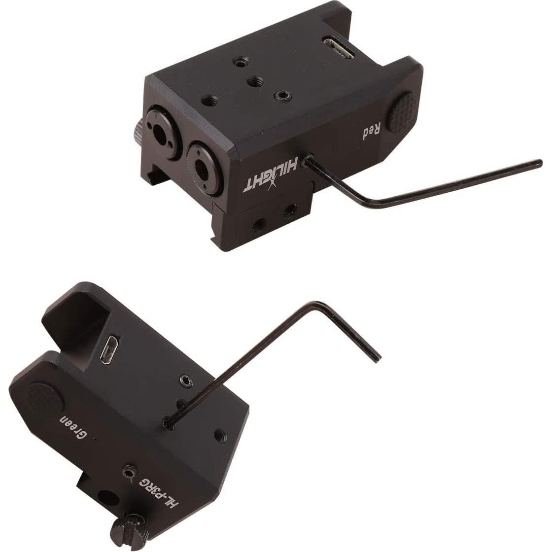 Mira Láser Doble HiLight P3BG Azul y Verde Recargable