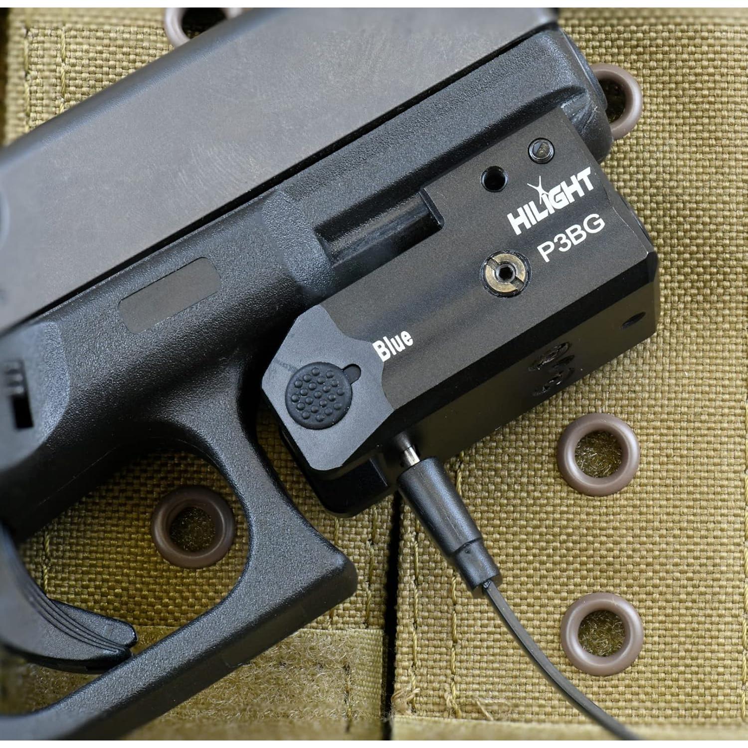 Mira Láser Doble HiLight P3BG Azul y Verde Recargable