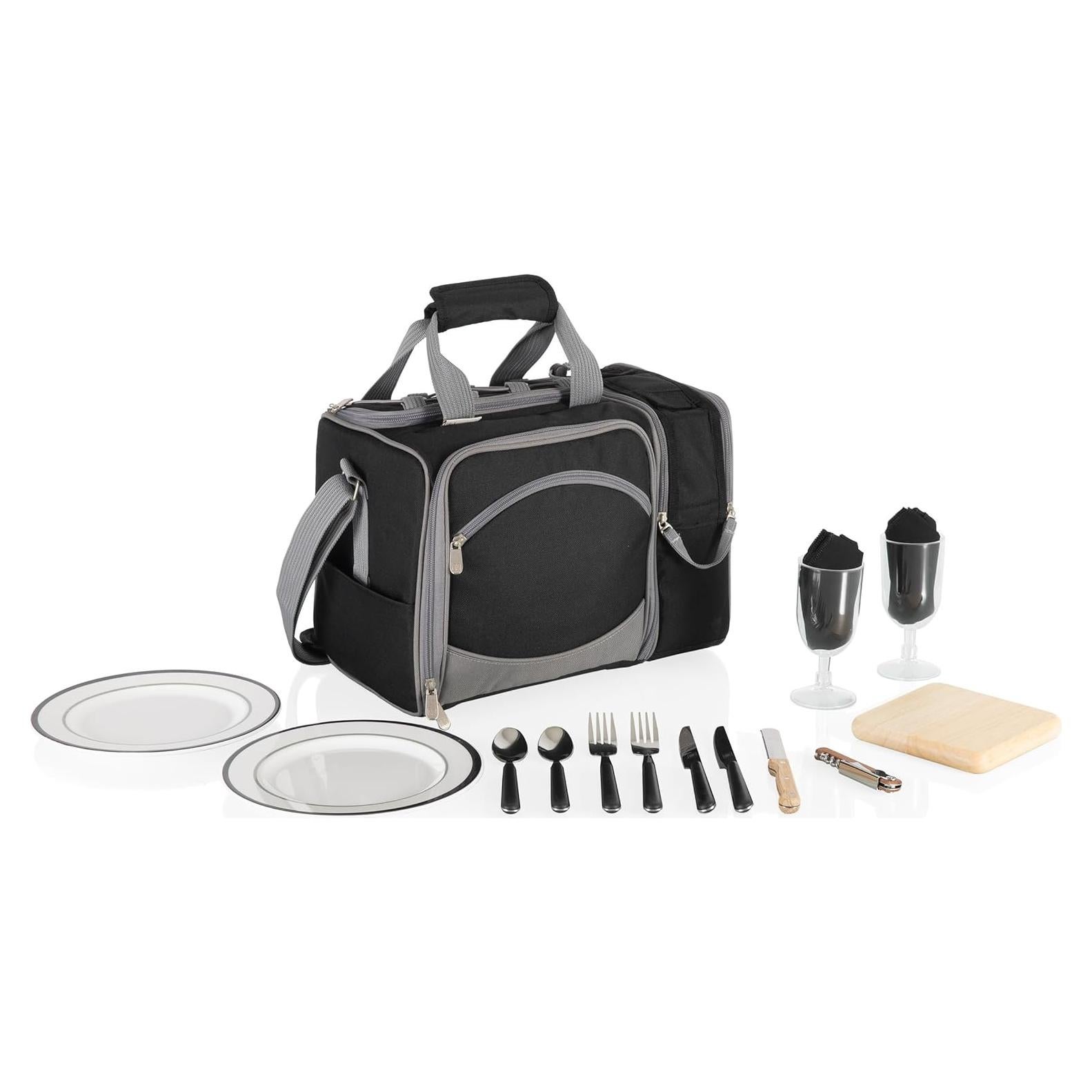 Cesta de Picnic Malibu Cooler PICNIC TIME para 2, Aislada