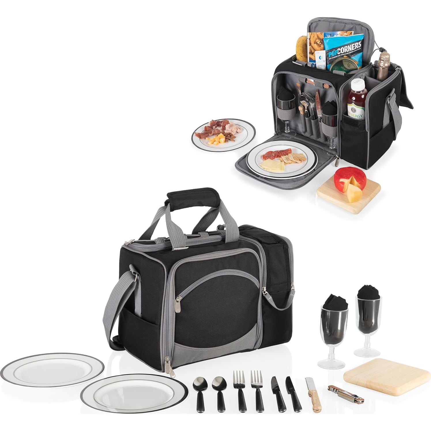 Cesta de Picnic Malibu Cooler PICNIC TIME para 2, Aislada