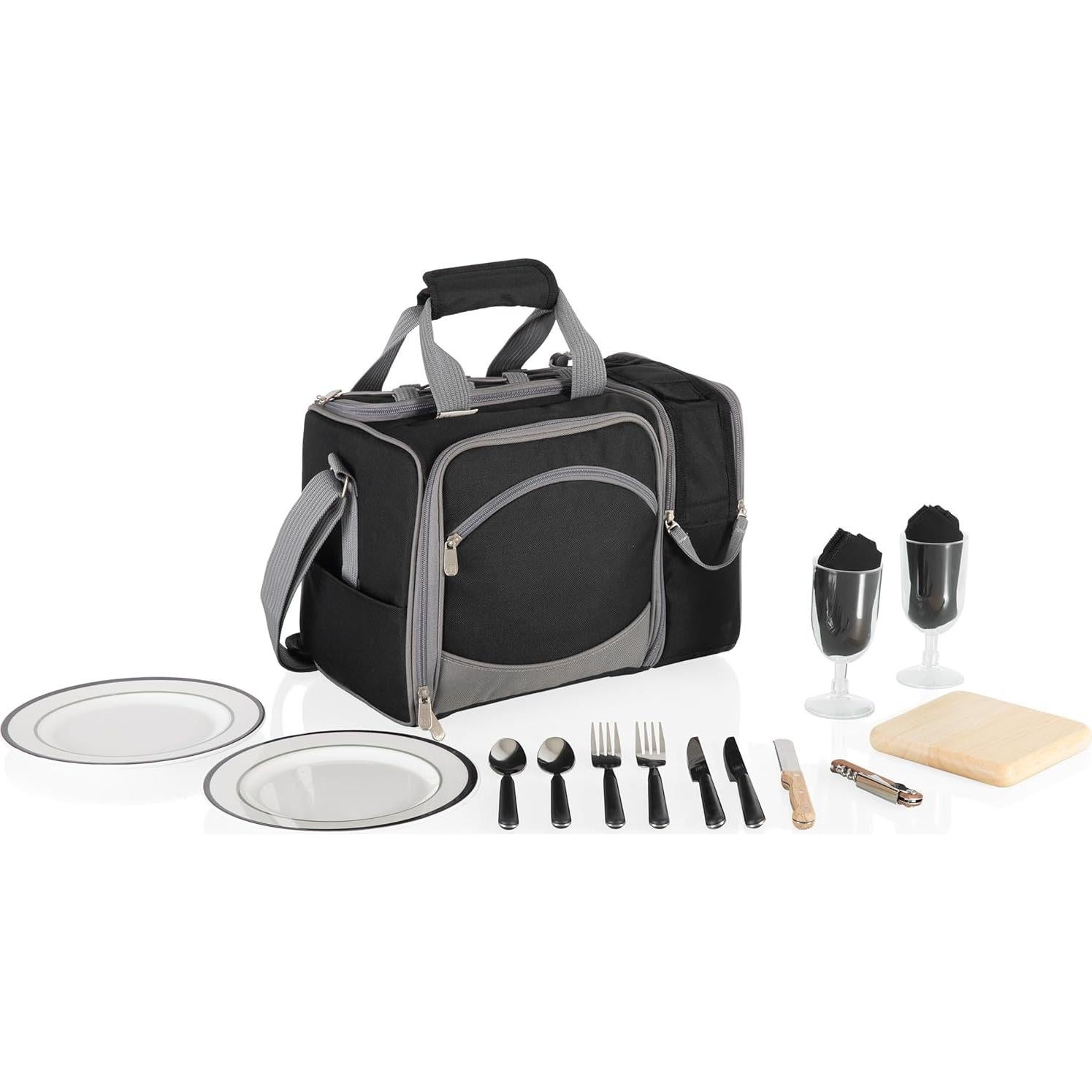 Cesta de Picnic Malibu Cooler PICNIC TIME para 2, Aislada