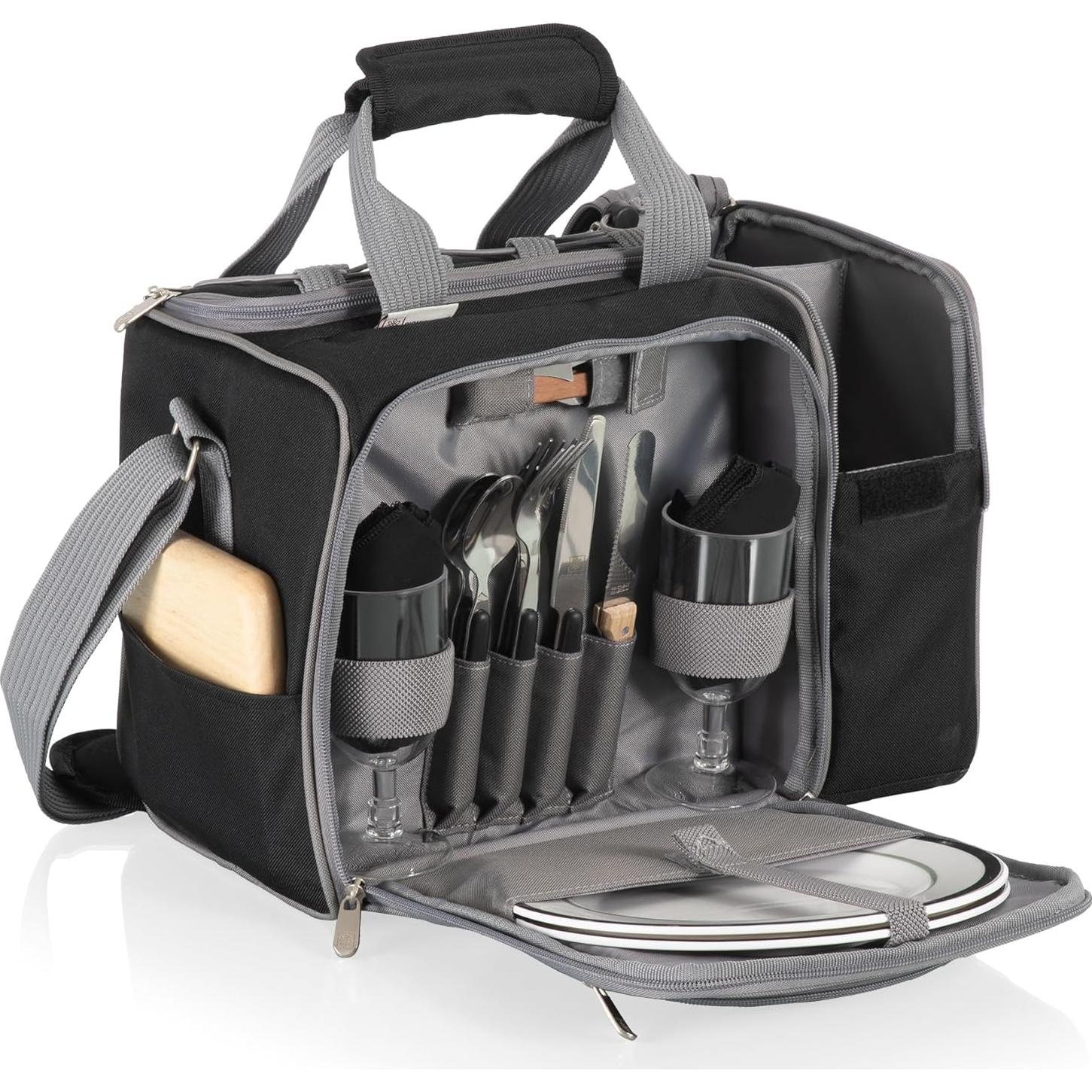 Cesta de Picnic Malibu Cooler PICNIC TIME para 2, Aislada