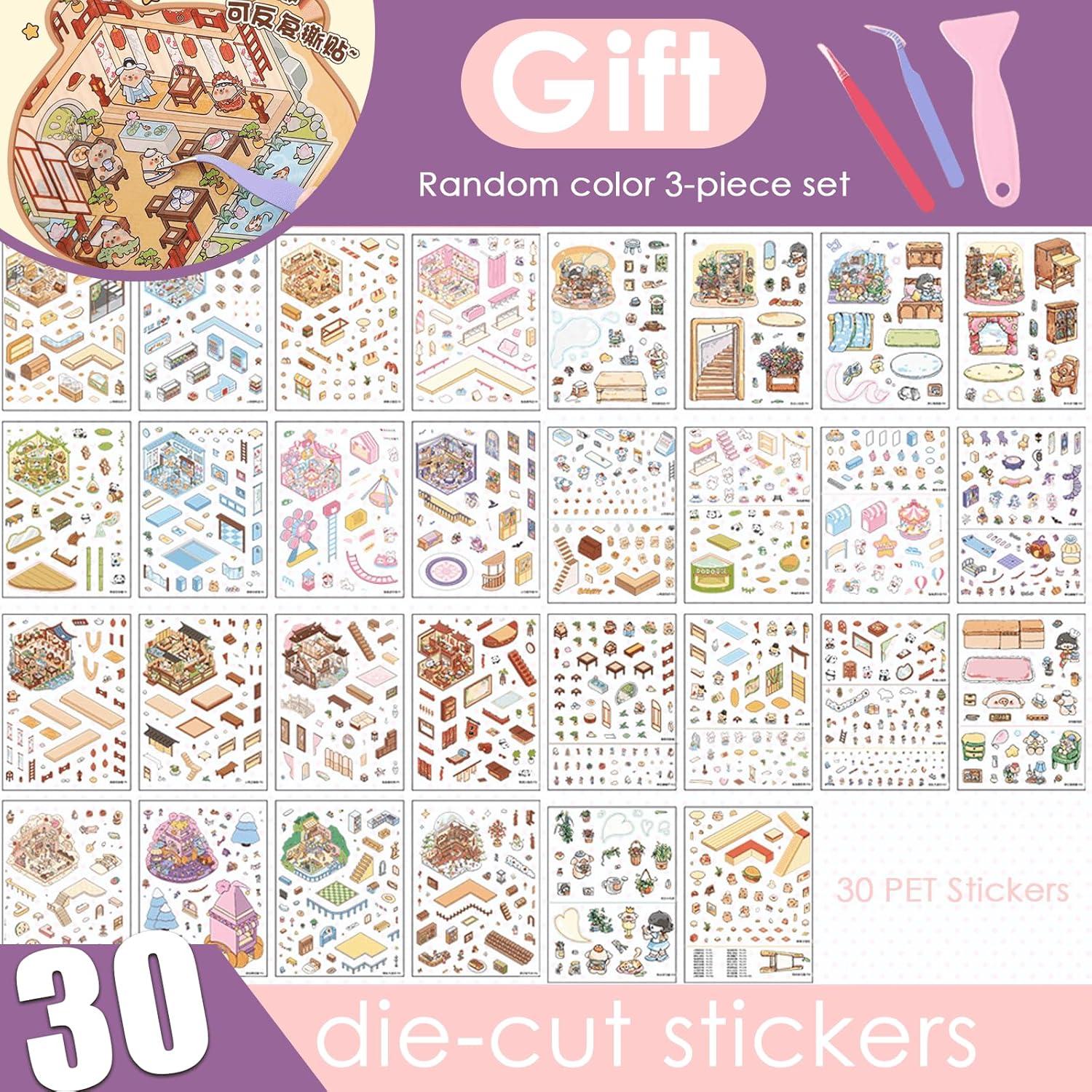 Set de Stickers 3D Terapéuticos TIYIMIYUXU - 20 Escenas