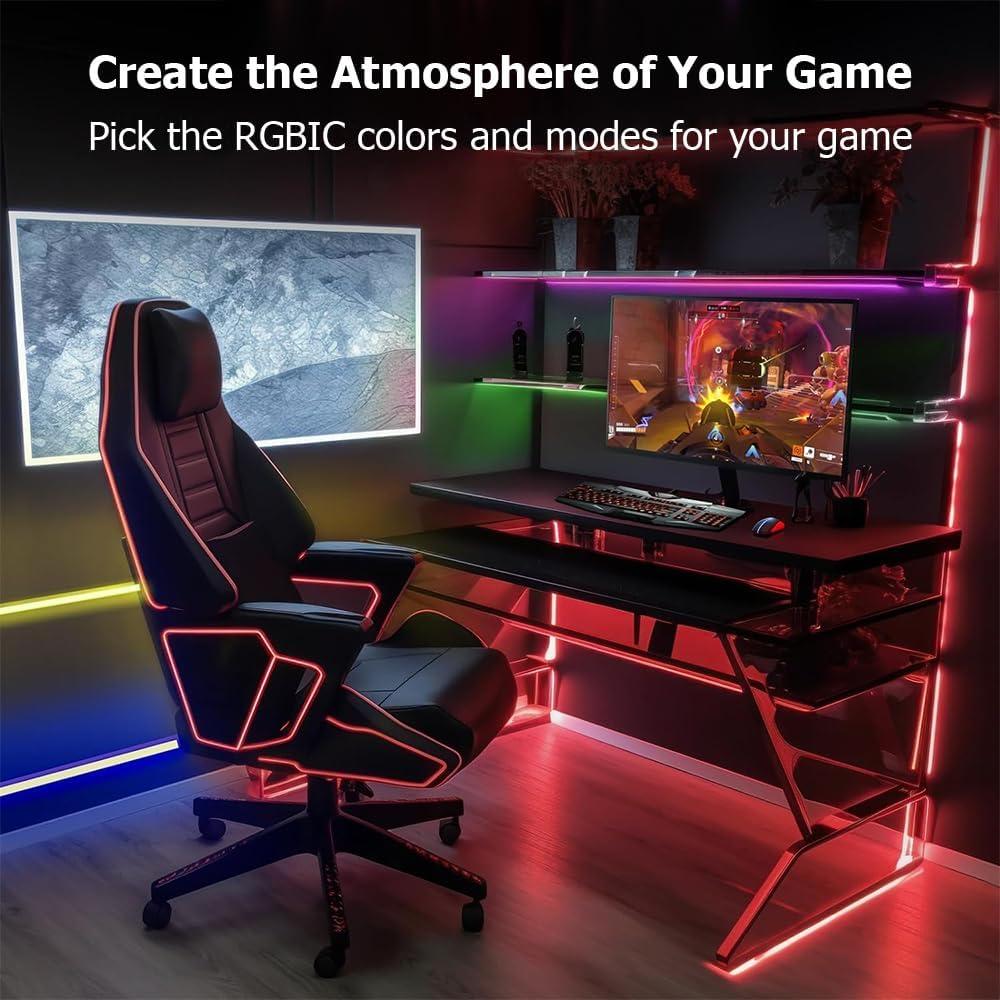 Tira de Luces LED Neón EcoMyLife 3m RGB IP68 Control Remoto