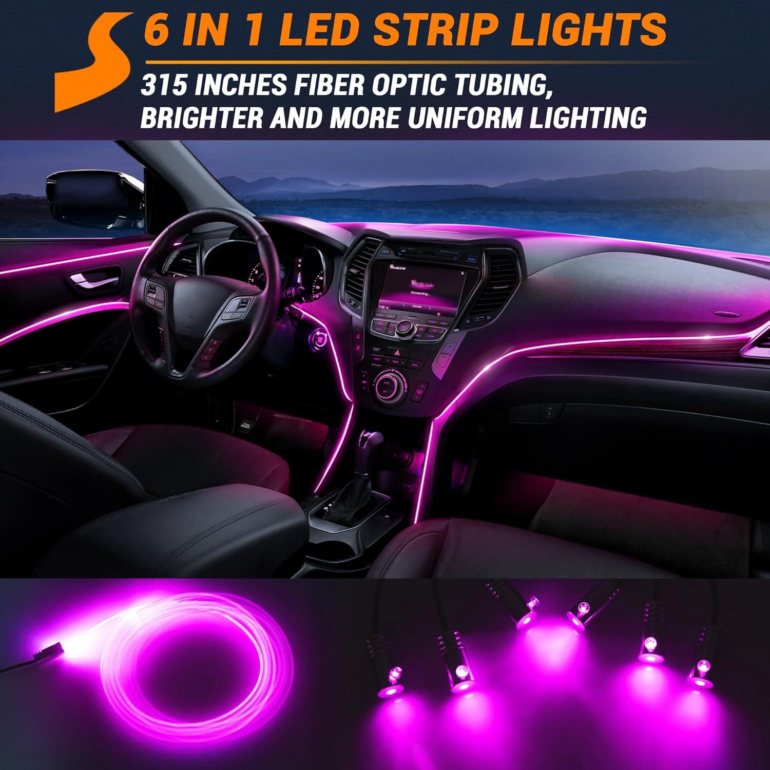 Luces LED de tira SS VISION 800 cm RGB con control APP y remoto