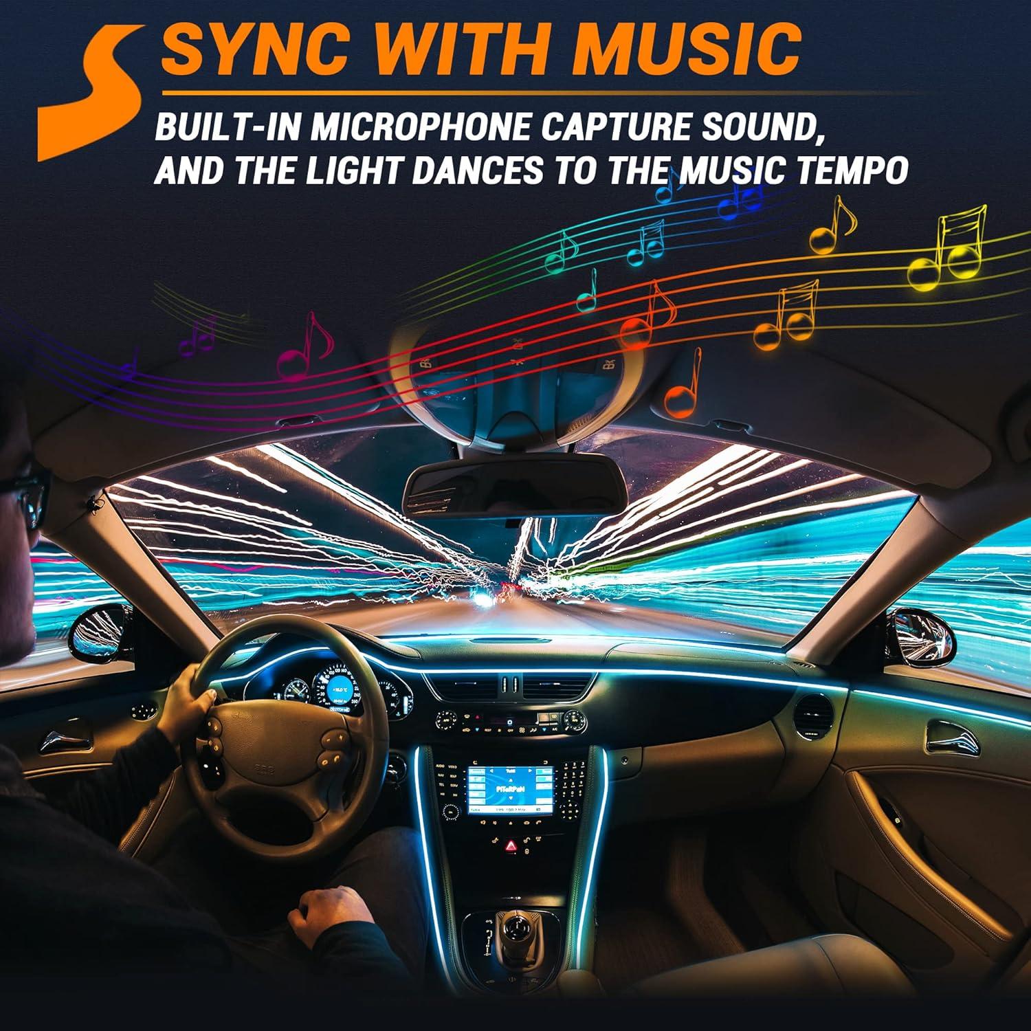 Luces LED de tira SS VISION 800 cm RGB con control APP y remoto