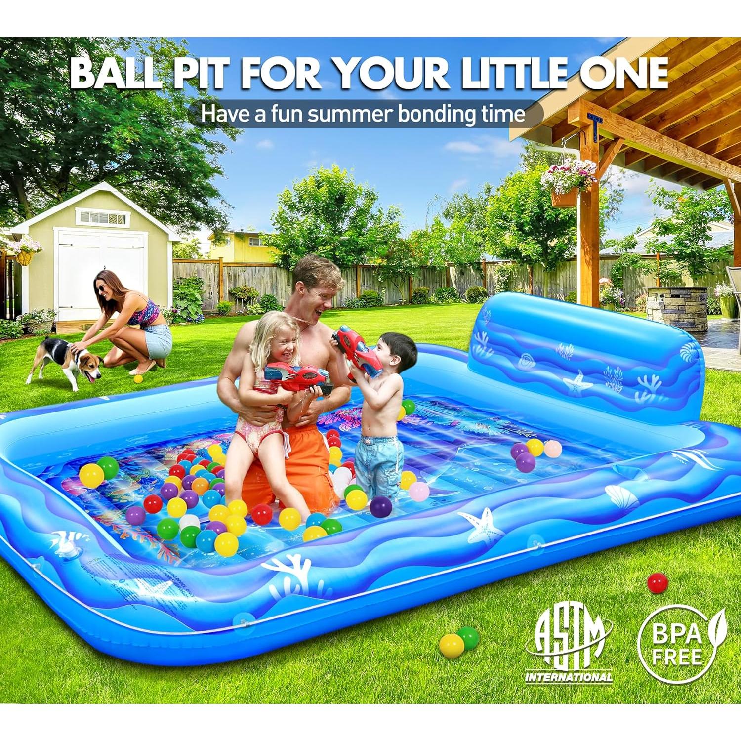 Piscina Inflable Sinbyuer para 2 Personas 205x152 cm Azul