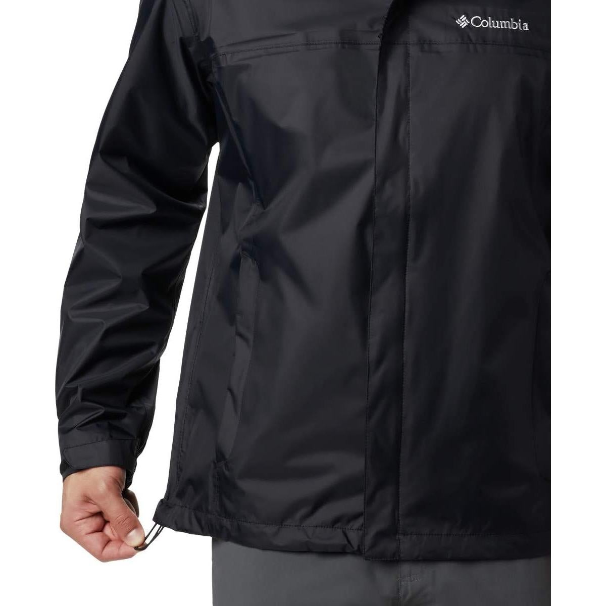 Chaqueta Impermeable Columbia para Hombre - Modelo 153389 - Negro
