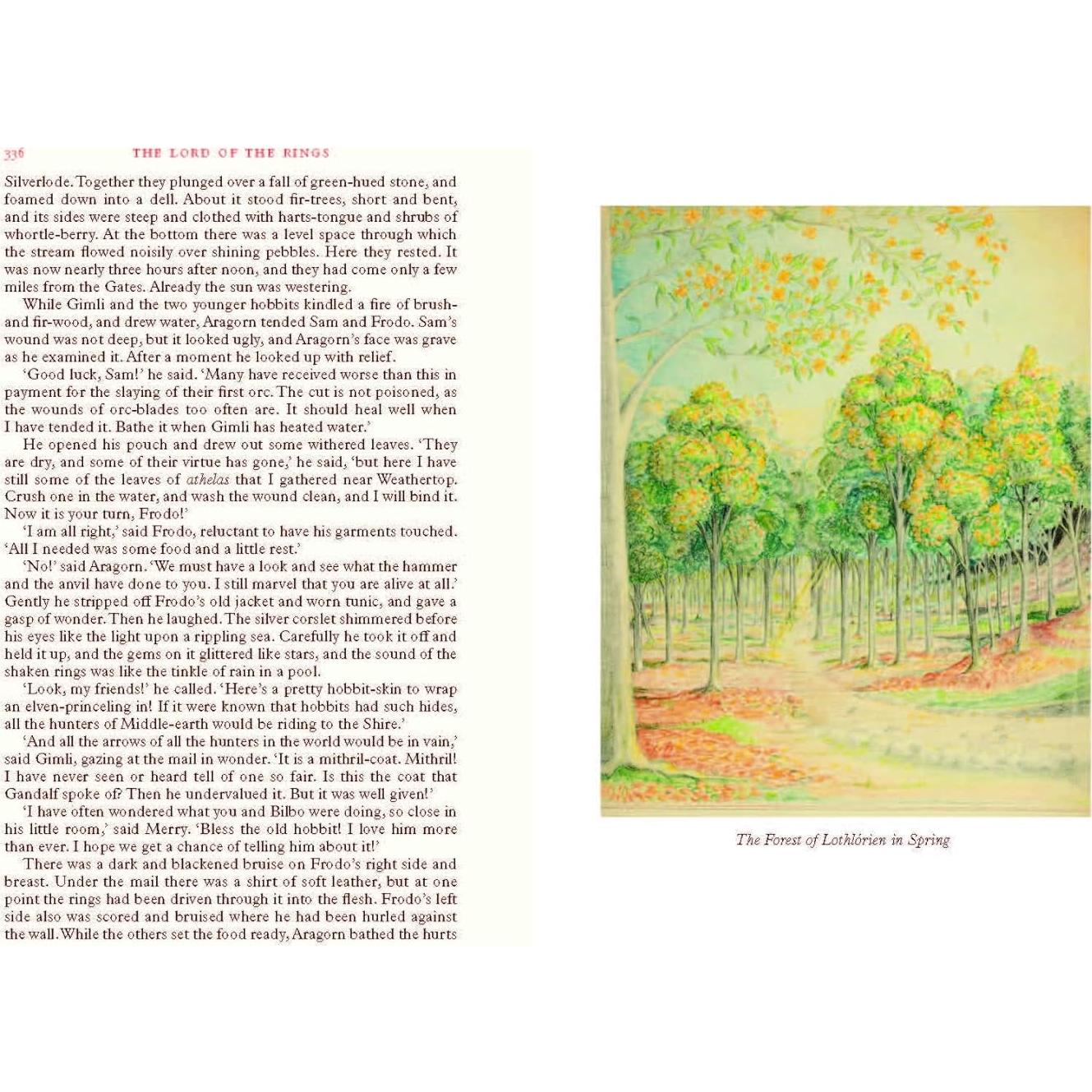 The Lord of the Rings Illustrated (Tolkien Illustrated Editions)