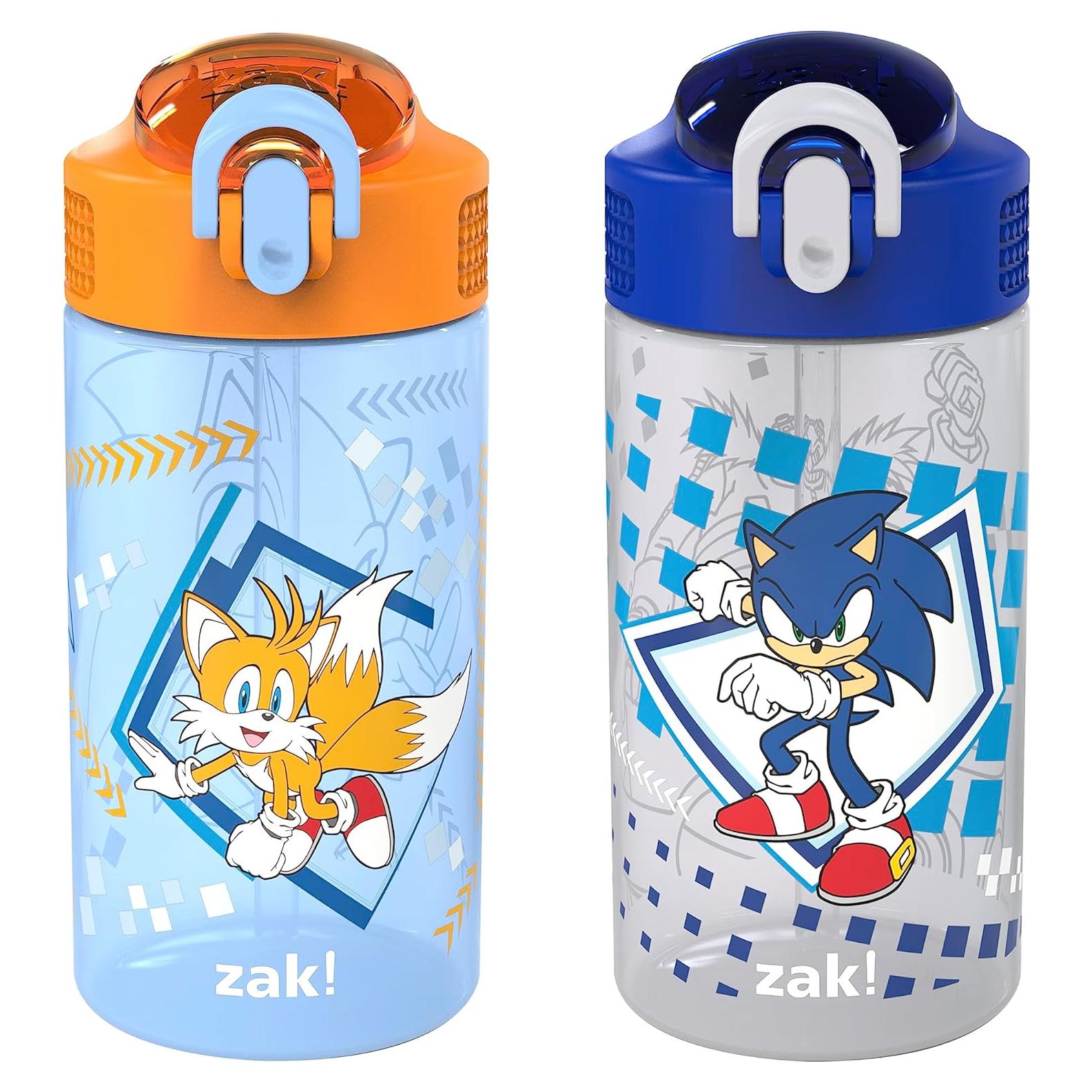 Botellas de Agua Zak Designs Sonic 2 Paquetes 473 ml