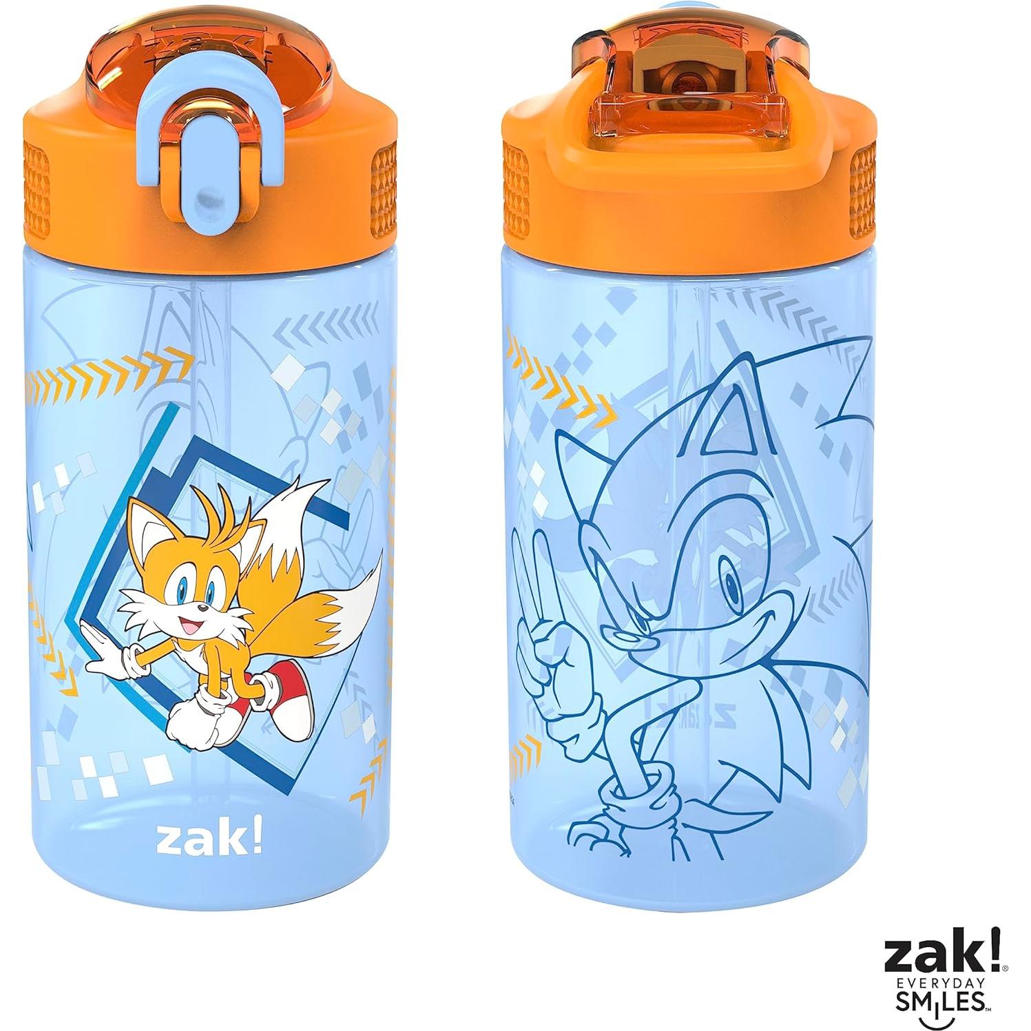 Botellas de Agua Zak Designs Sonic 2 Paquetes 473 ml