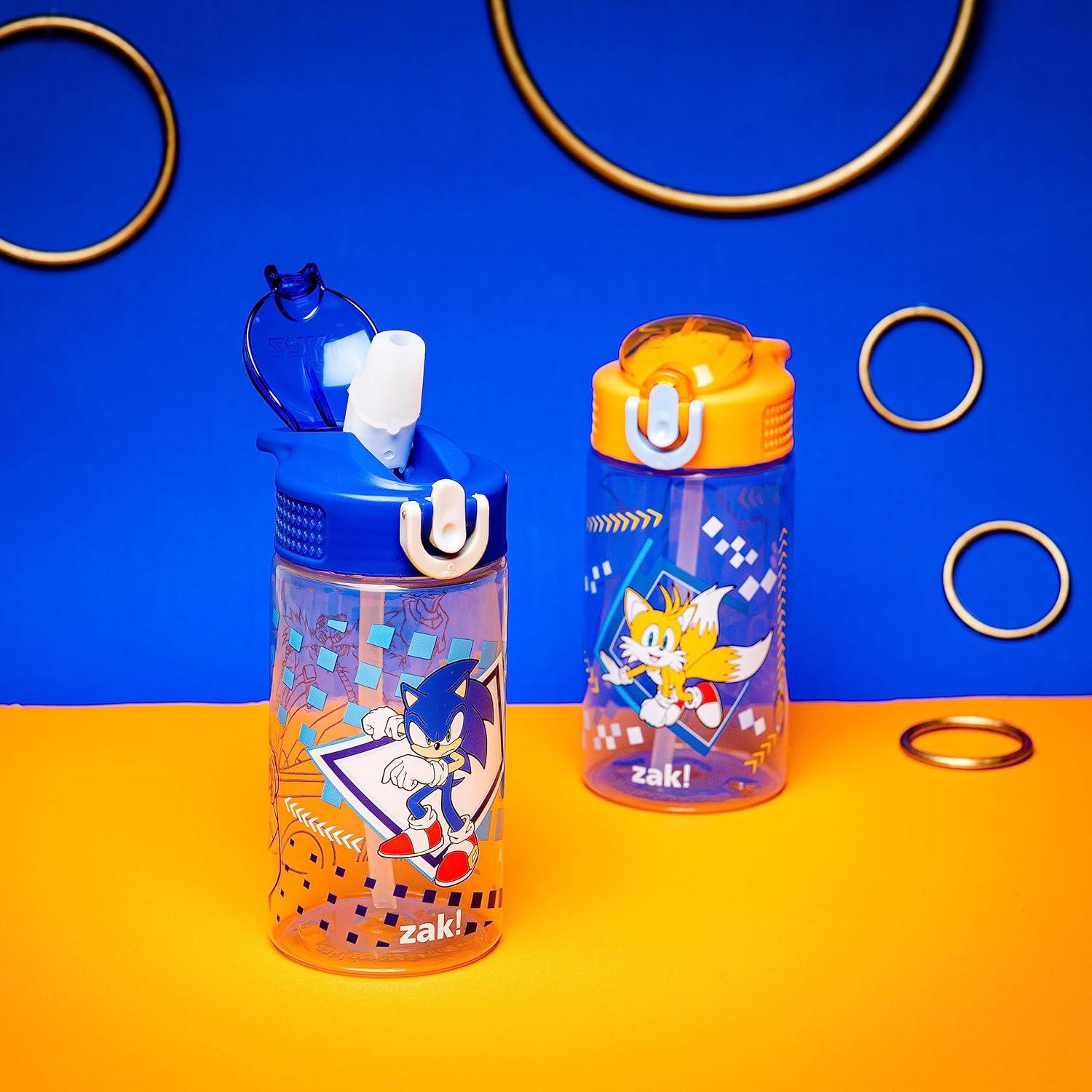 Botellas de Agua Zak Designs Sonic 2 Paquetes 473 ml