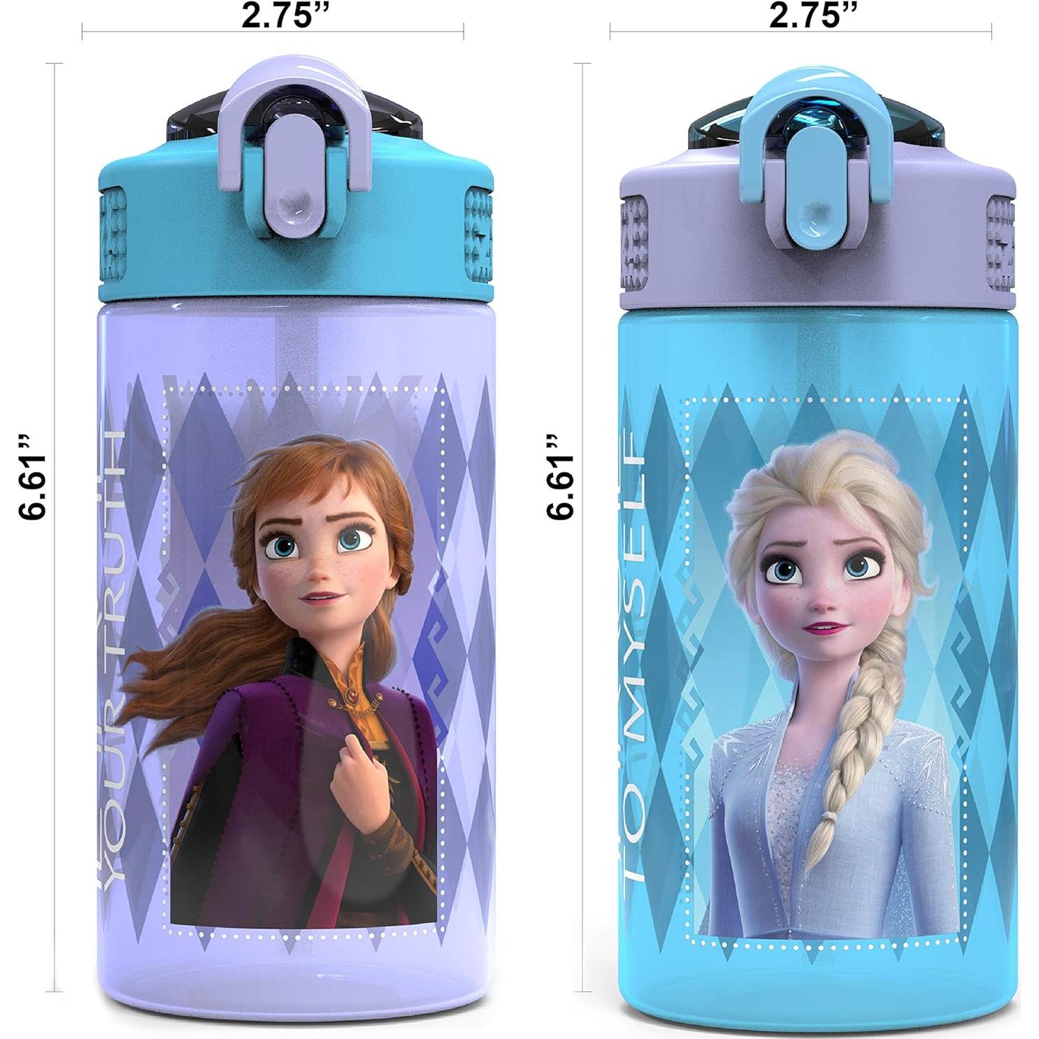 Conjunto de Botellas de Agua Disney Frozen 2 Zak 2 Piezas