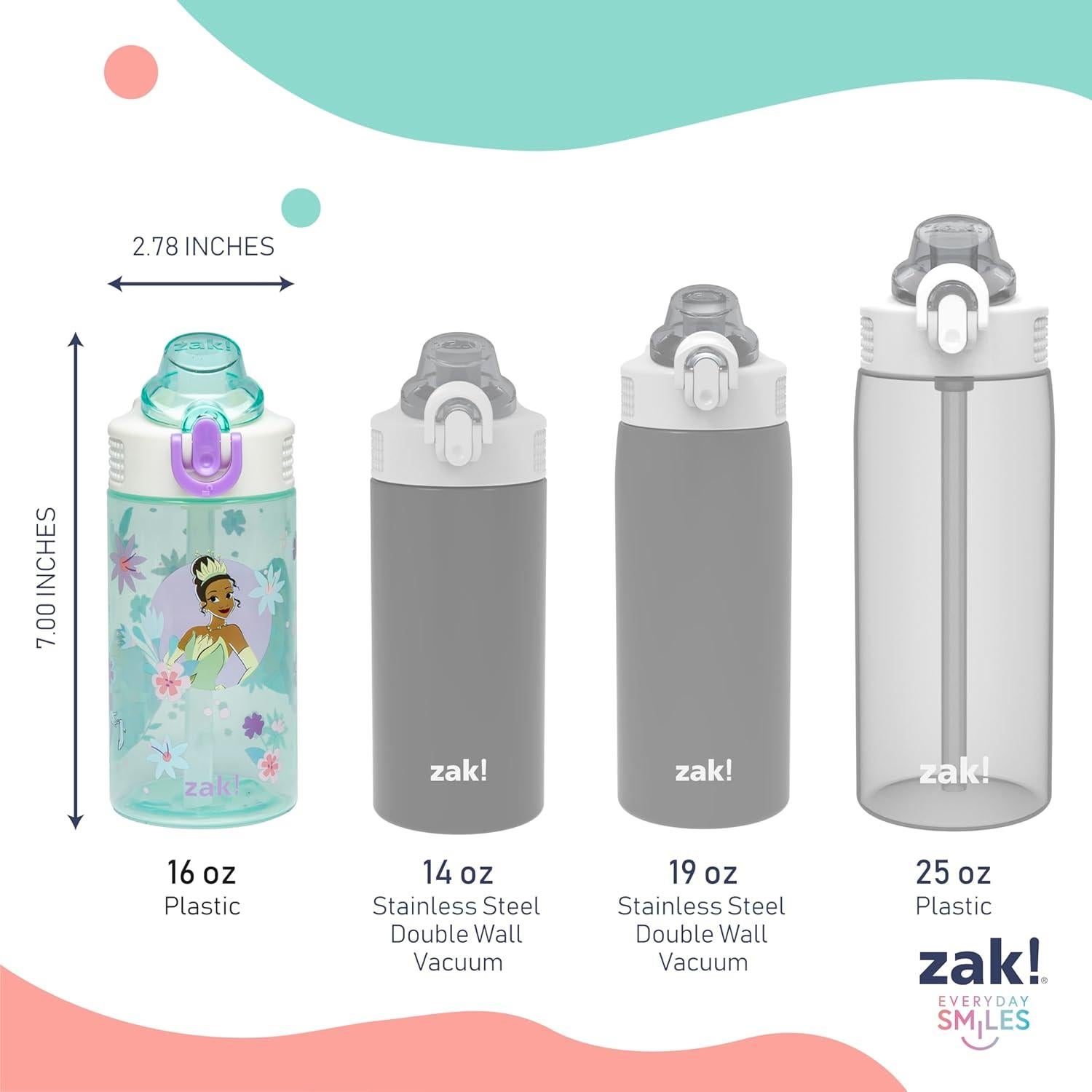Botellas de Agua Disney Princess Zak 16oz 2-Pack