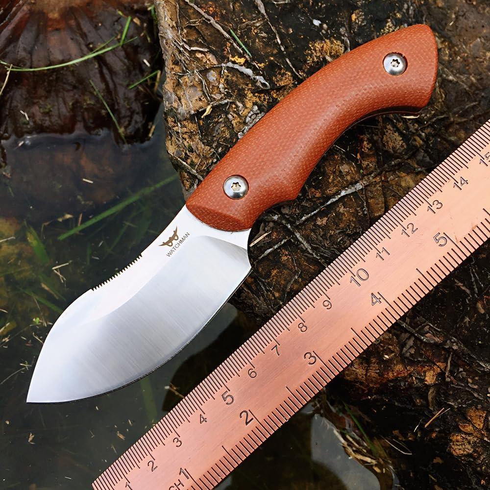 Cuchillo de hoja fija Watchman WF220 Acero 14C28N Mango Micarta