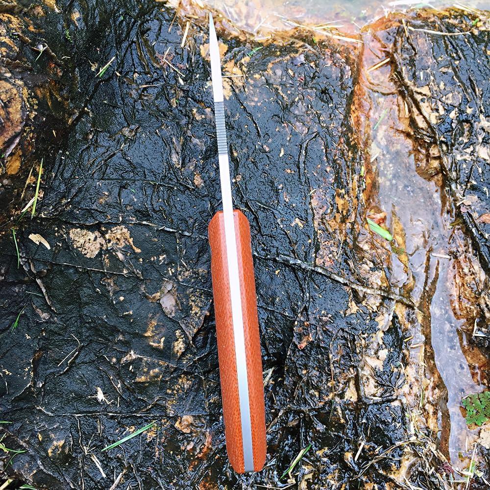 Cuchillo de hoja fija Watchman WF220 Acero 14C28N Mango Micarta