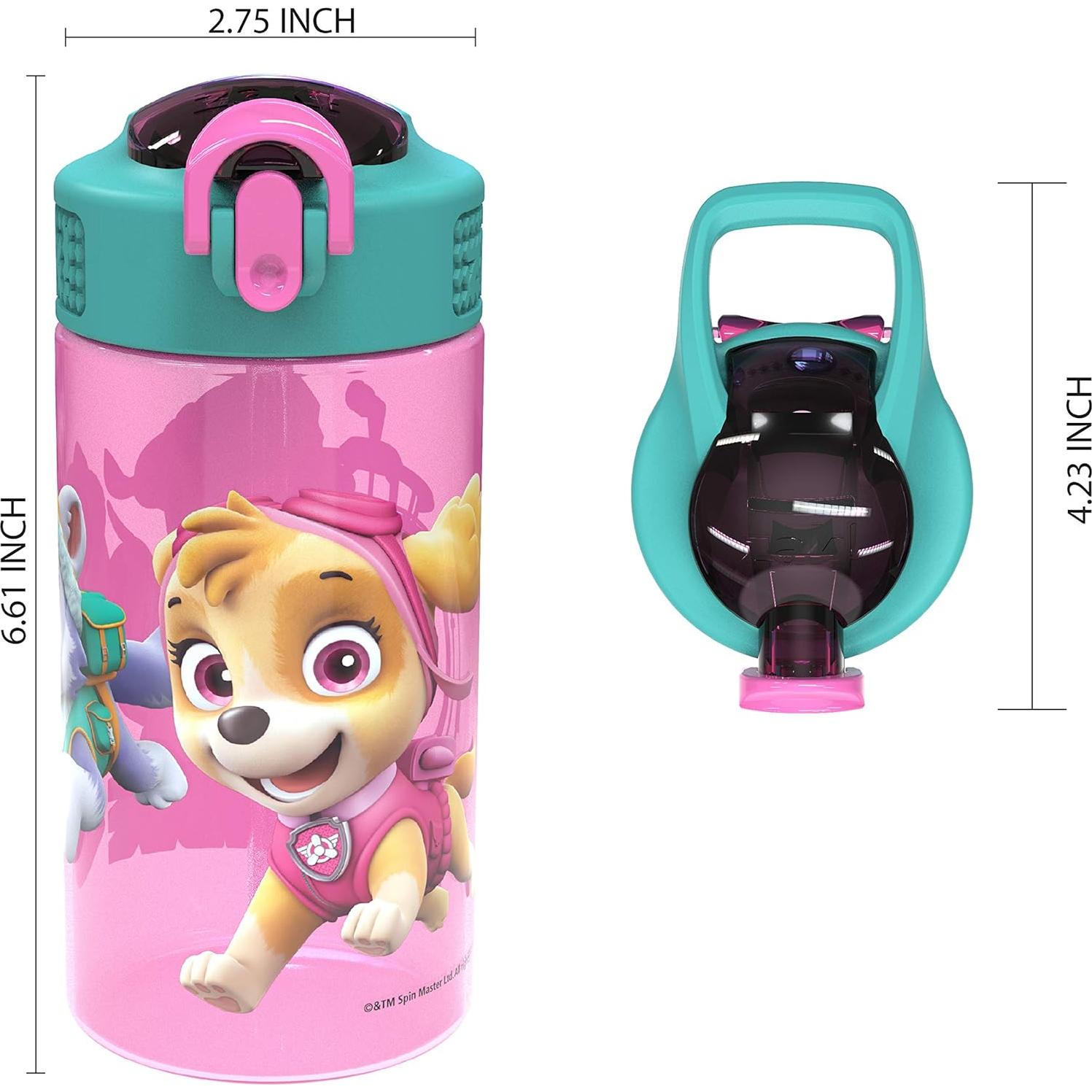Botellas de Agua Reutilizables Zak Designs Paw Patrol 2pzs