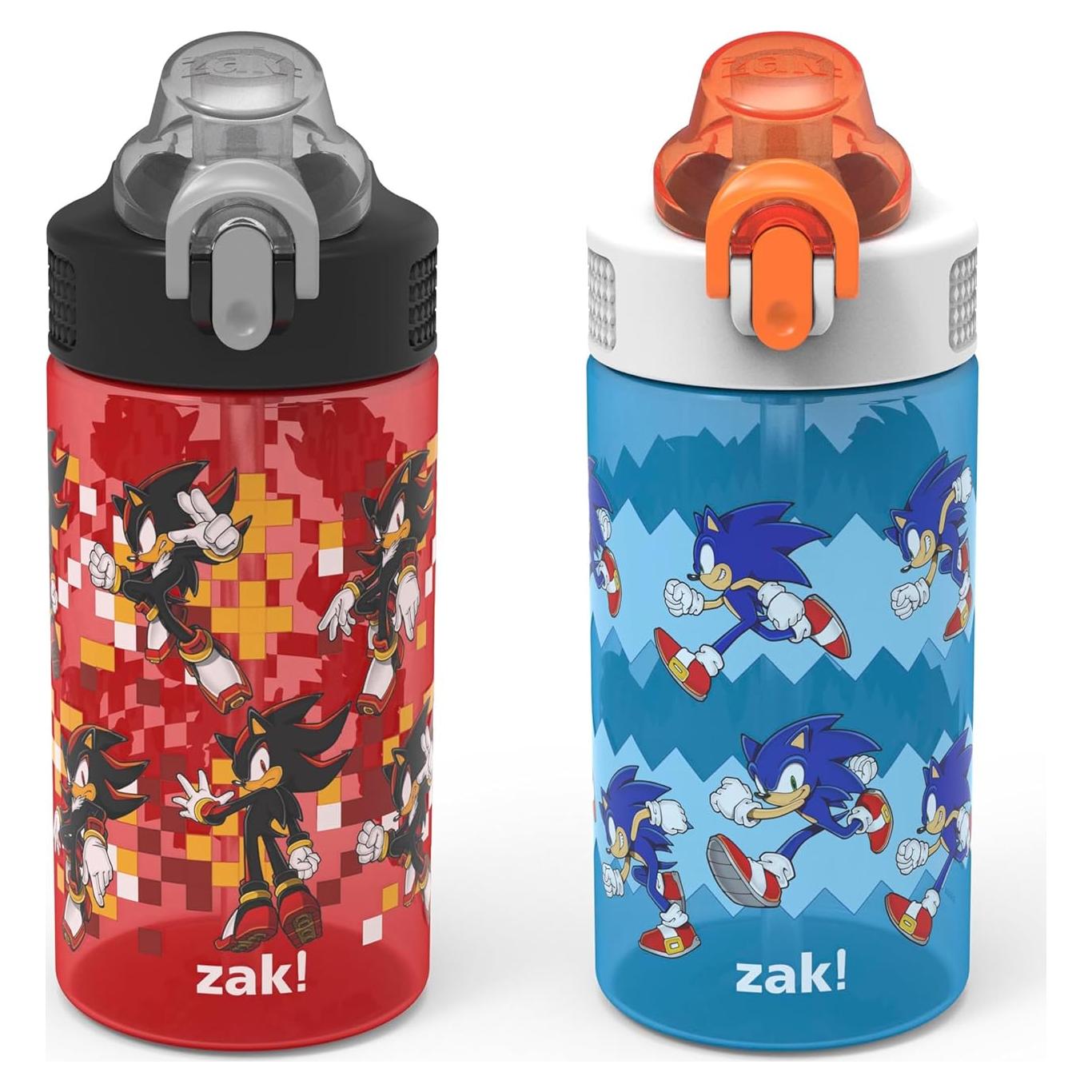 Botella de Agua Zak Designs Sonic 473ml Set de 2