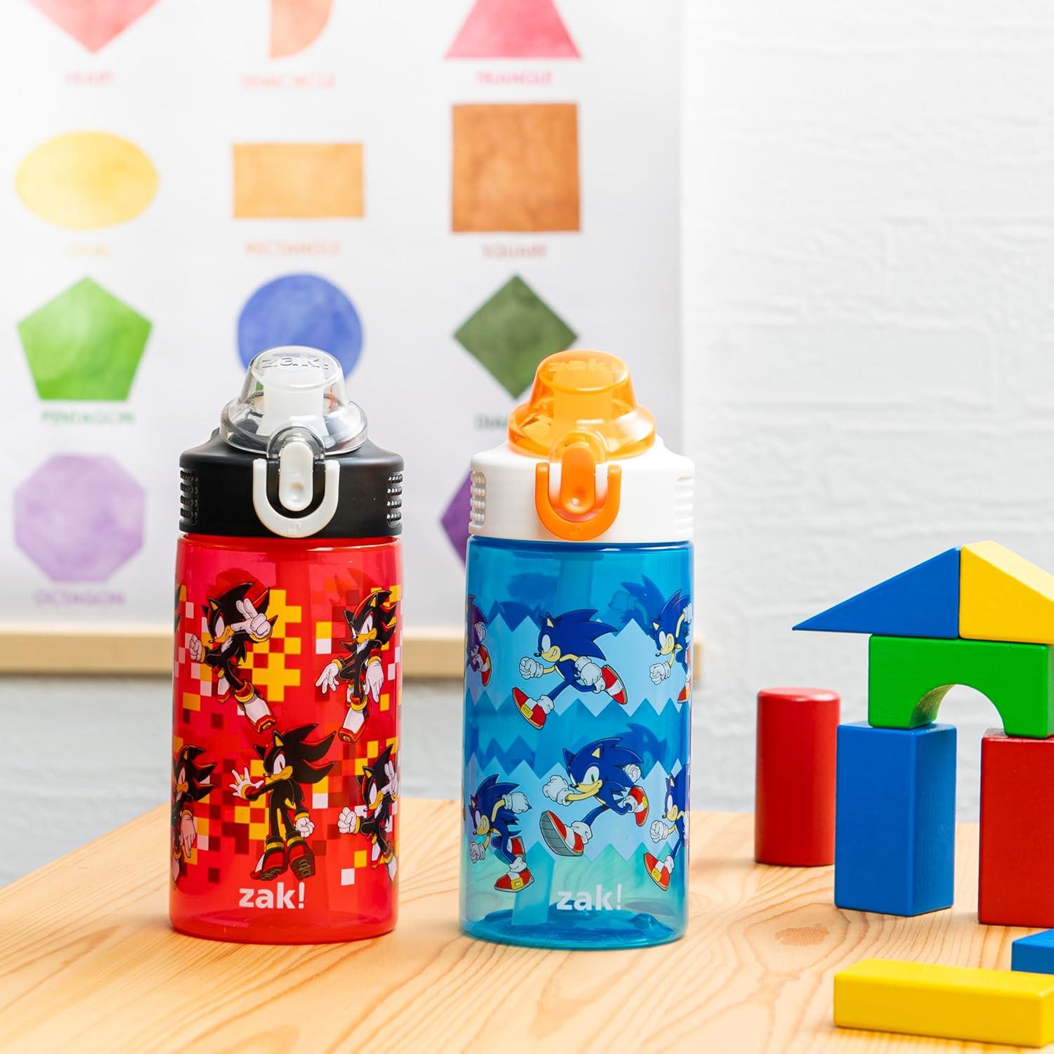 Botella de Agua Zak Designs Sonic 473ml Set de 2