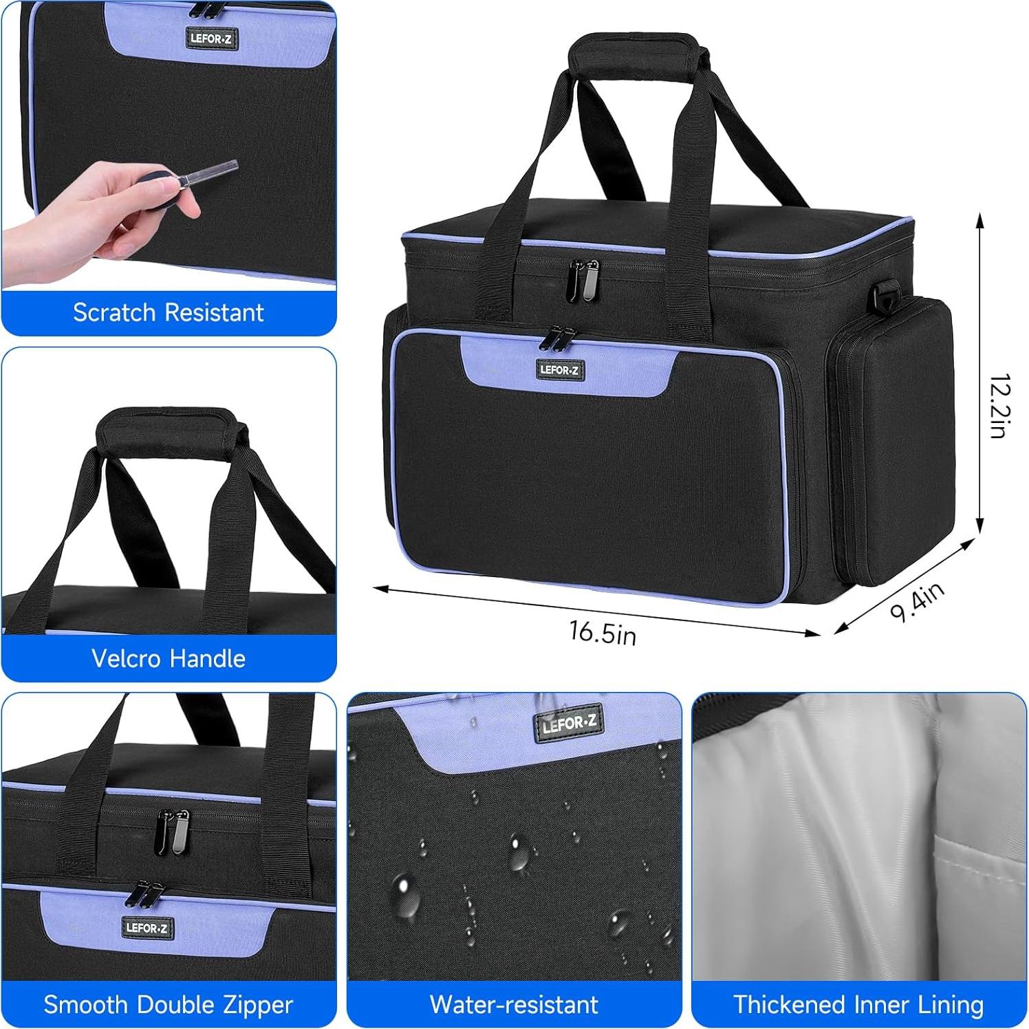 Funda de Transporte para Máquina de Coser Singer/Janome 44.5x24.1x31.7cm