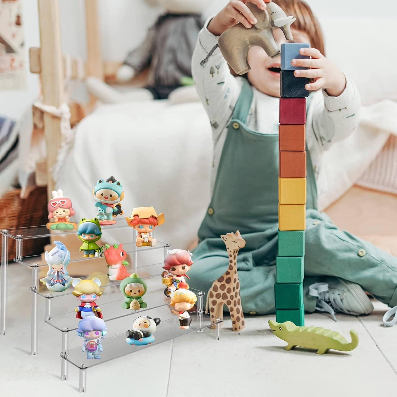 Soporte de Exhibición Acrílico KALYLOC 5 Niveles 39.6x32.5cm